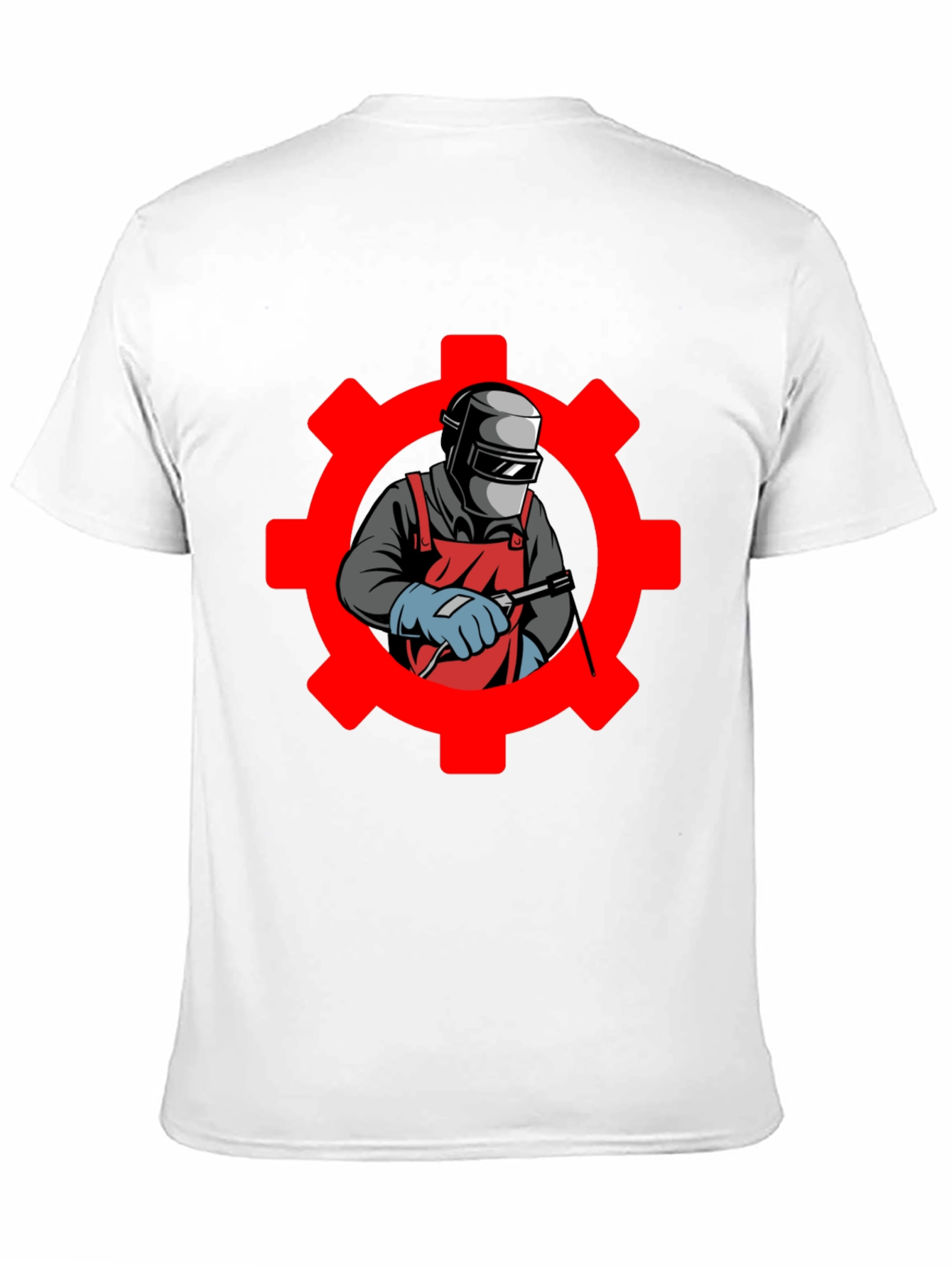 Welder Gear Graphic T-Shirt - Black Cotton Tee
