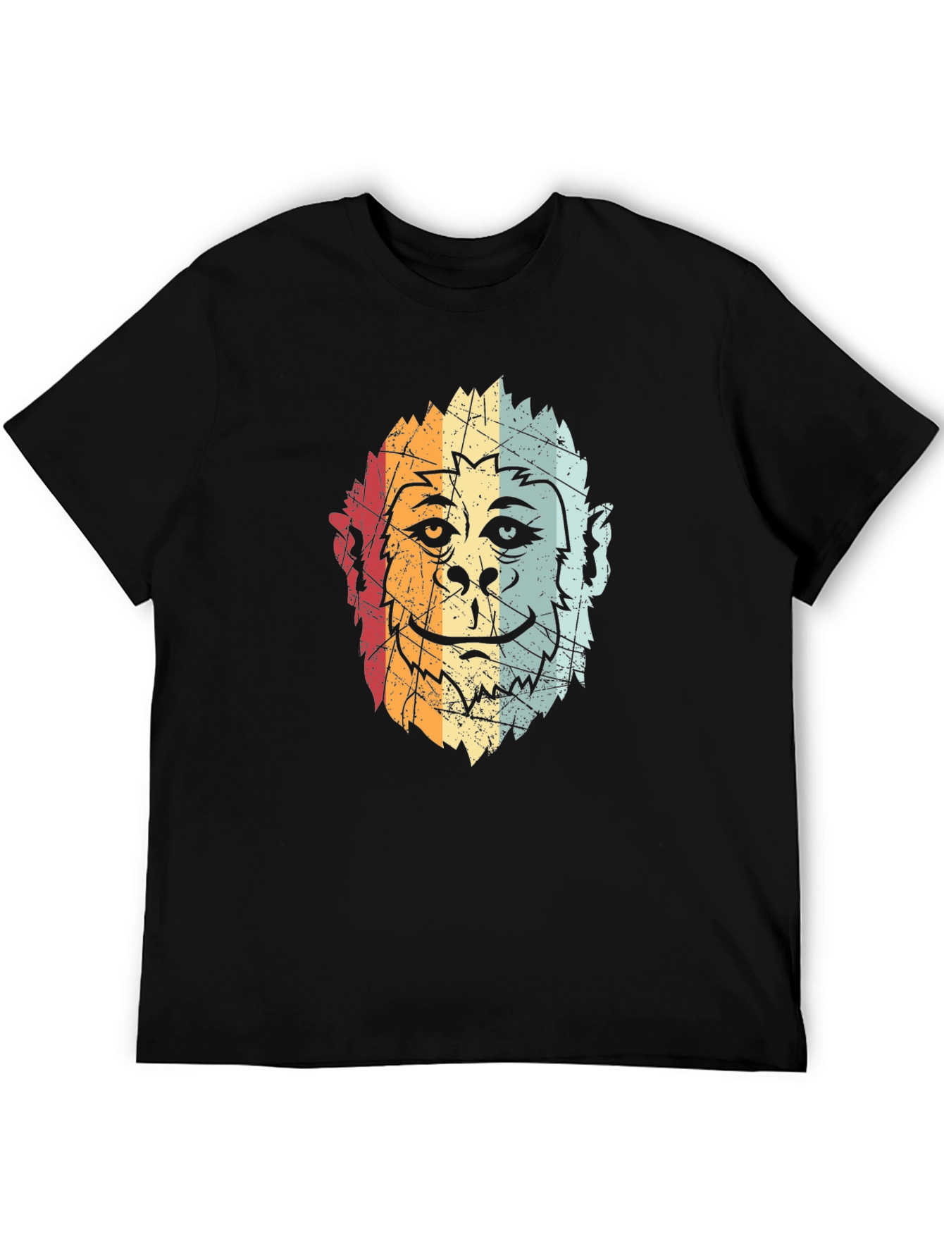 Retro Bigfoot T-Shirt - Sasquatch Graphic Tee