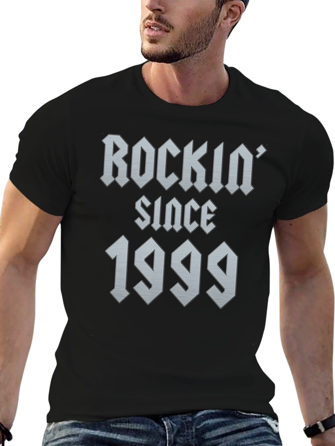 Rockin Since 1999 T-Shirt - Black