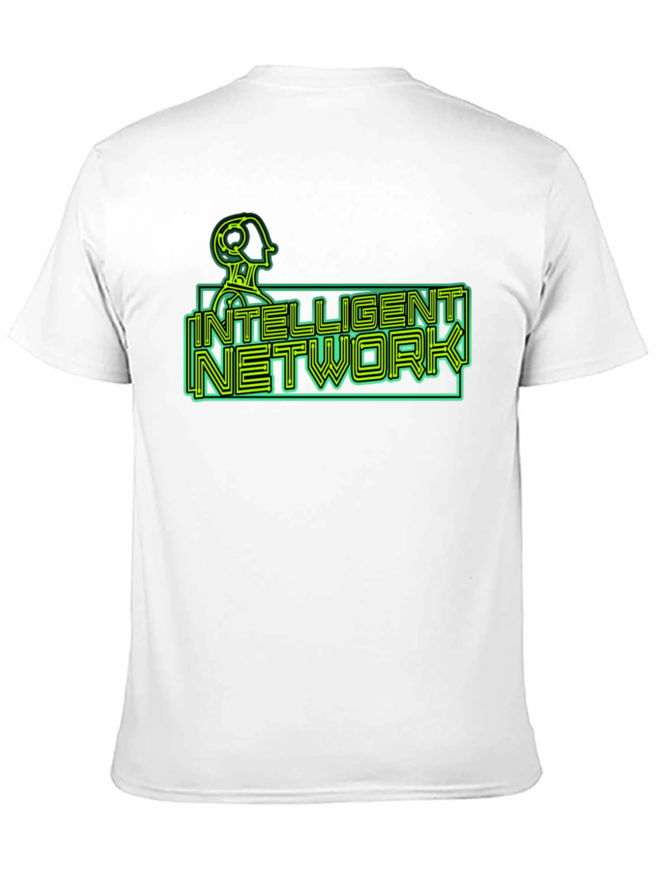 Intelligent Network T-Shirt - Retro Sci-Fi Design