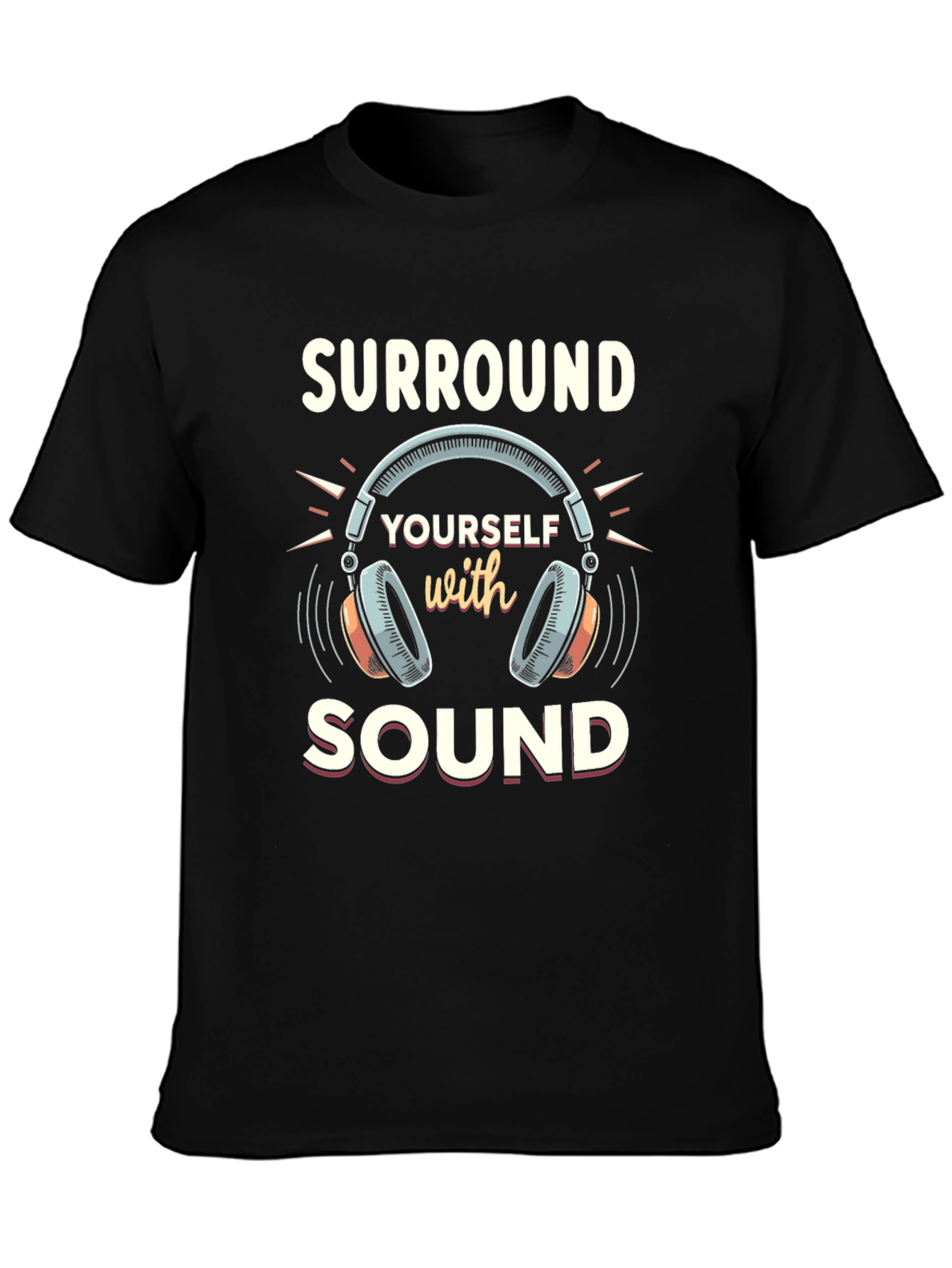 Surround Yourself with Sound Graphic T-Shirt