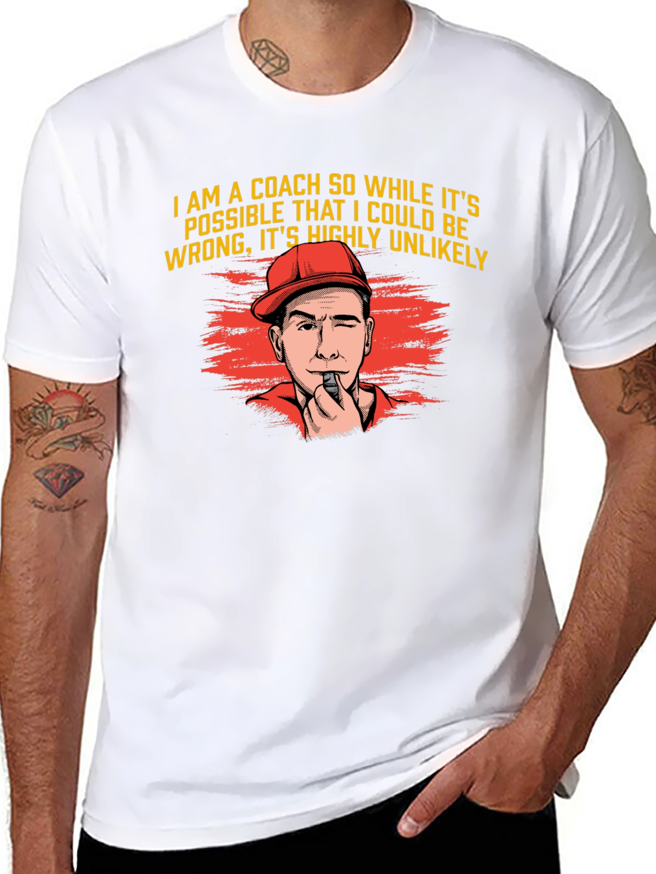 Coach T-Shirt - Highly Unlikely Funny Gift
