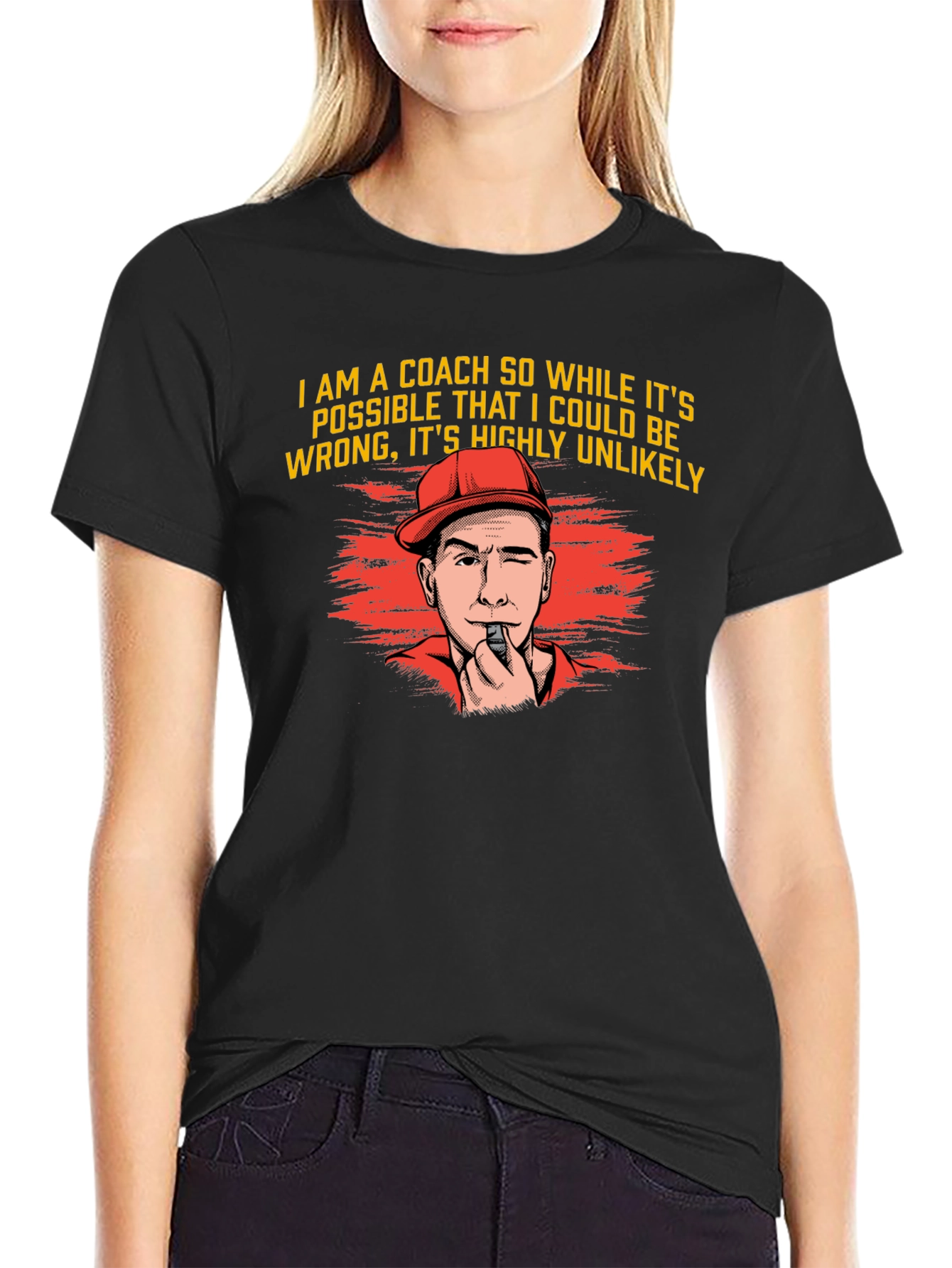 Coach T-Shirt - Highly Unlikely Funny Gift