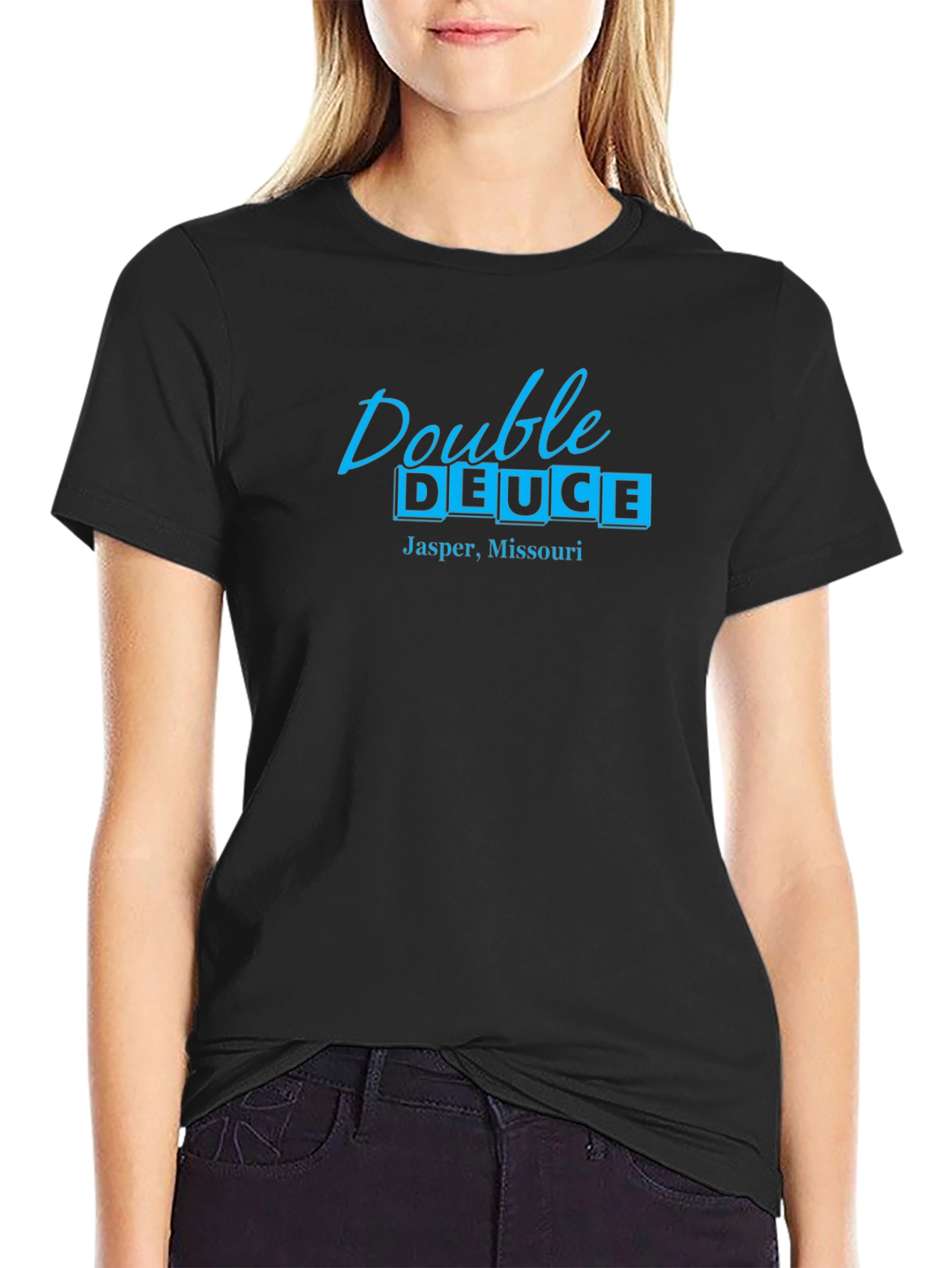 Double Deuce T-Shirt - Jasper Missouri Novelty Tee