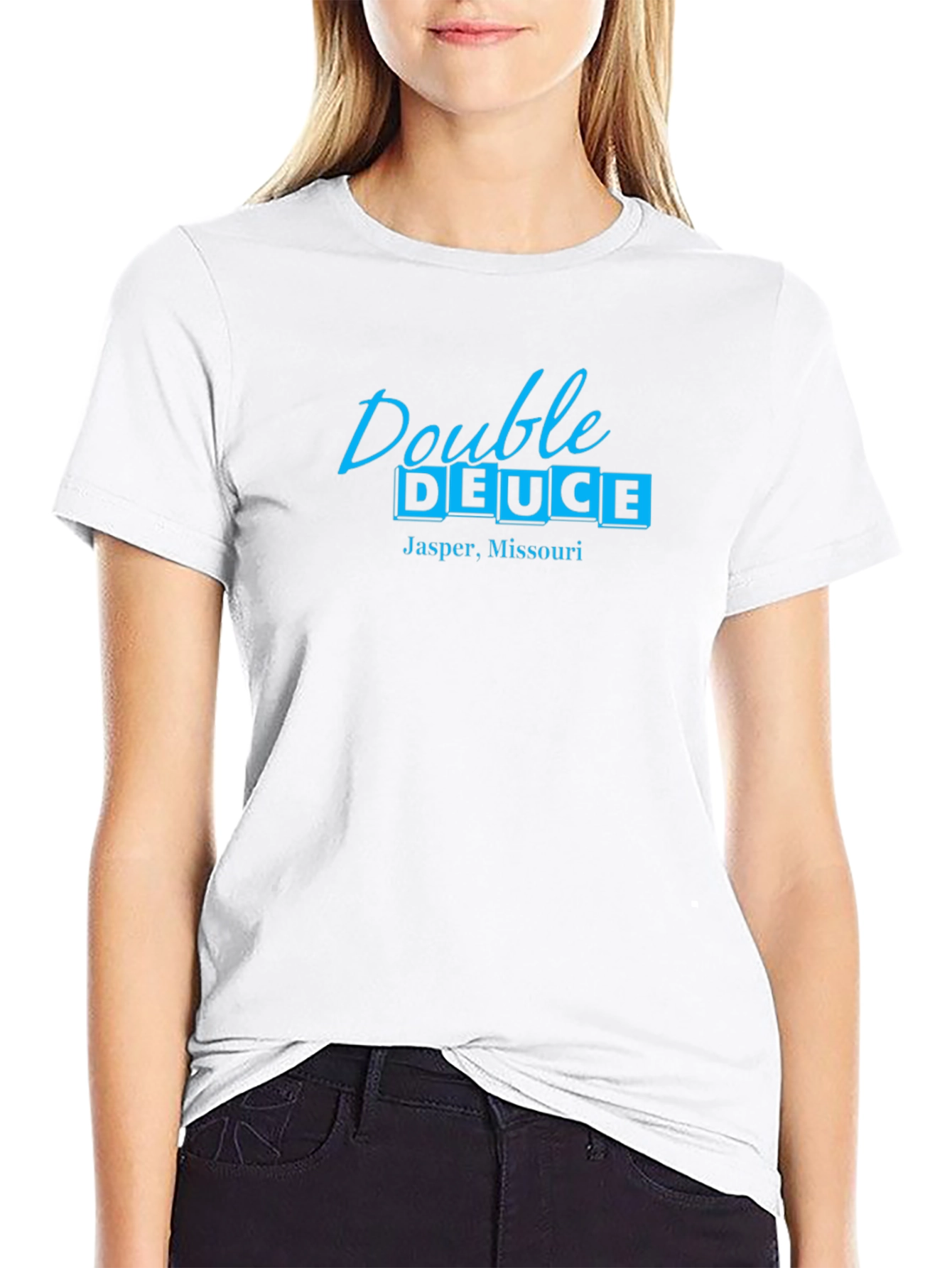 Double Deuce T-Shirt - Jasper Missouri Novelty Tee