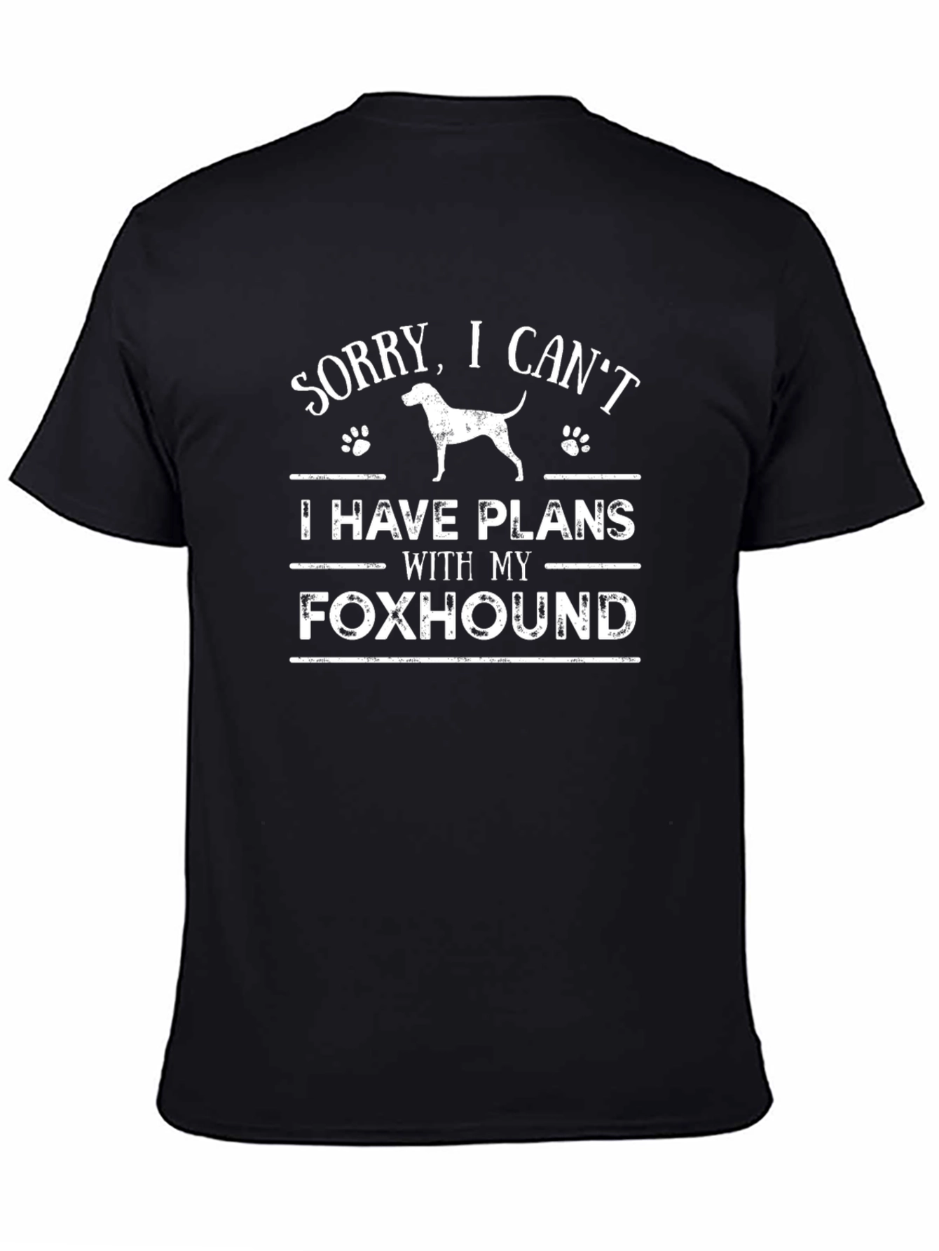 Foxhound Plans T-Shirt - Dog Lover Tee