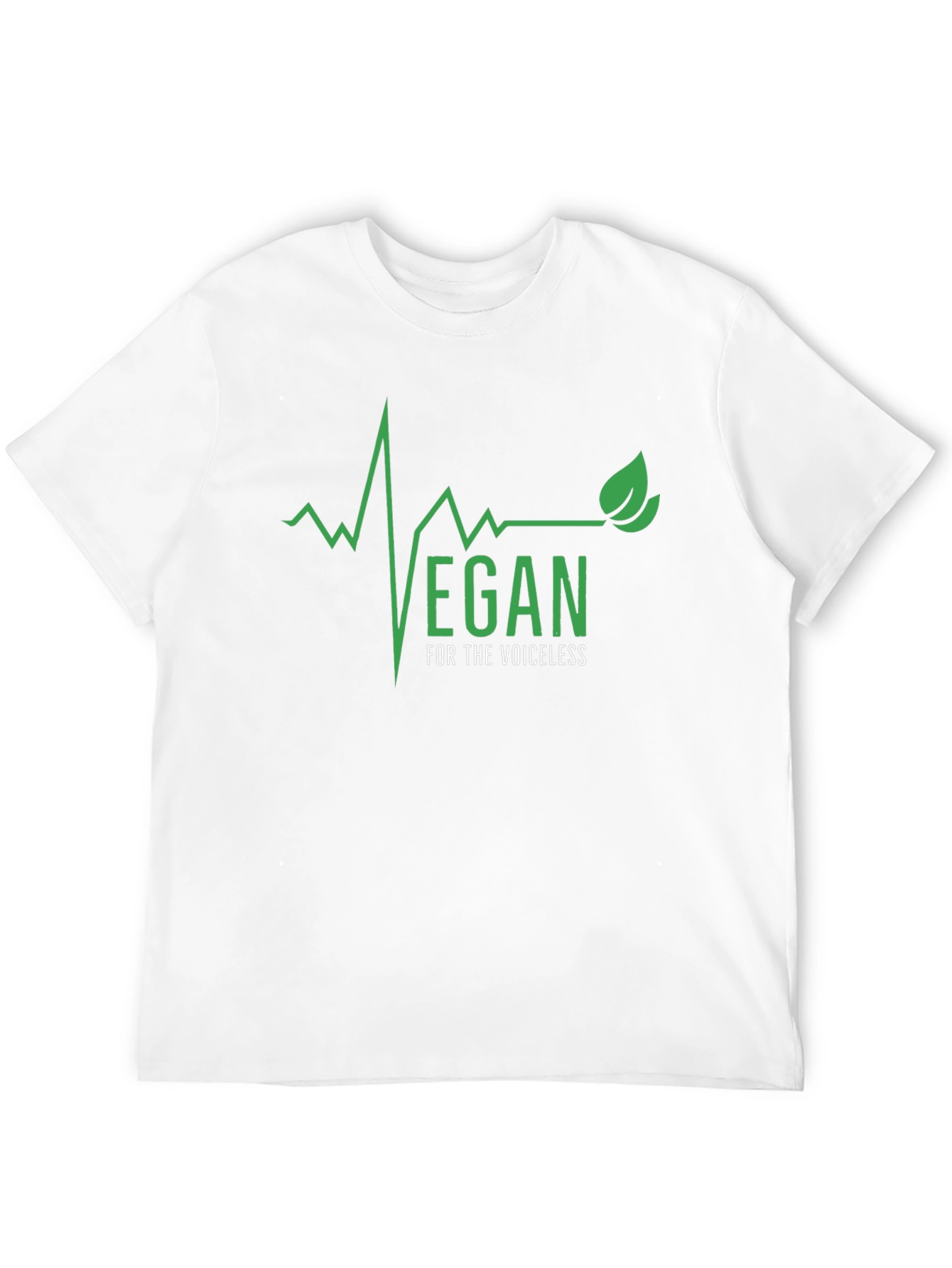 Vegan Heartbeat T-Shirt - For the Voiceless Tee