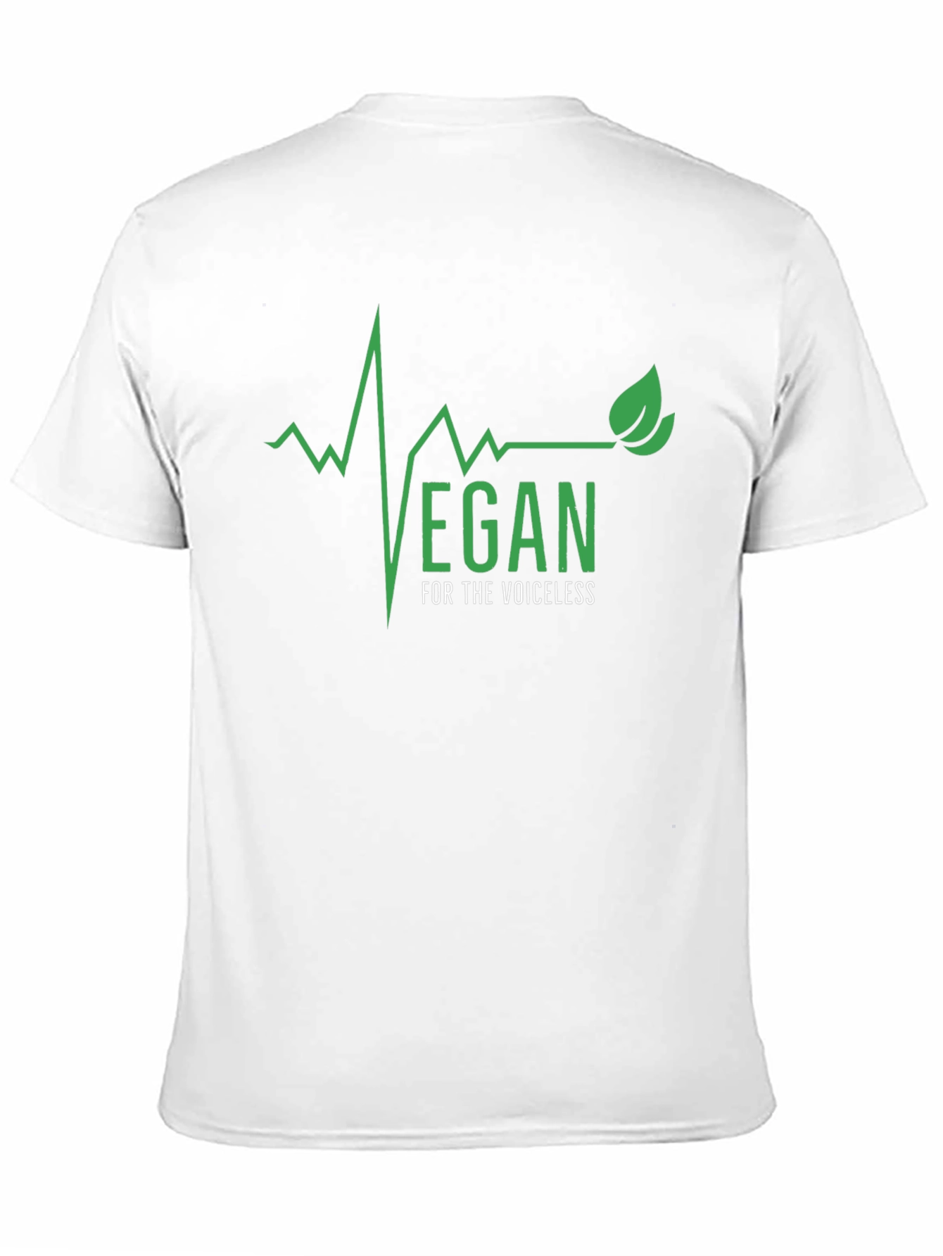 Vegan Heartbeat T-Shirt - For the Voiceless Tee