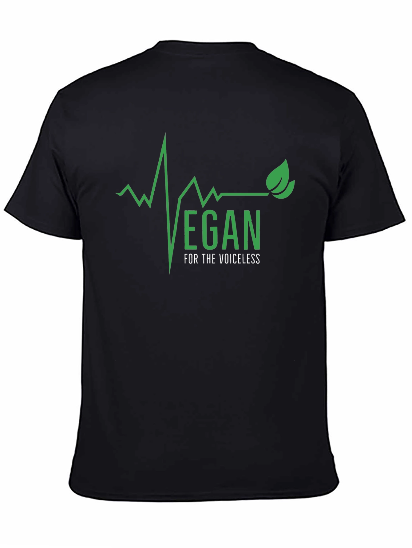 Vegan Heartbeat T-Shirt - For the Voiceless Tee