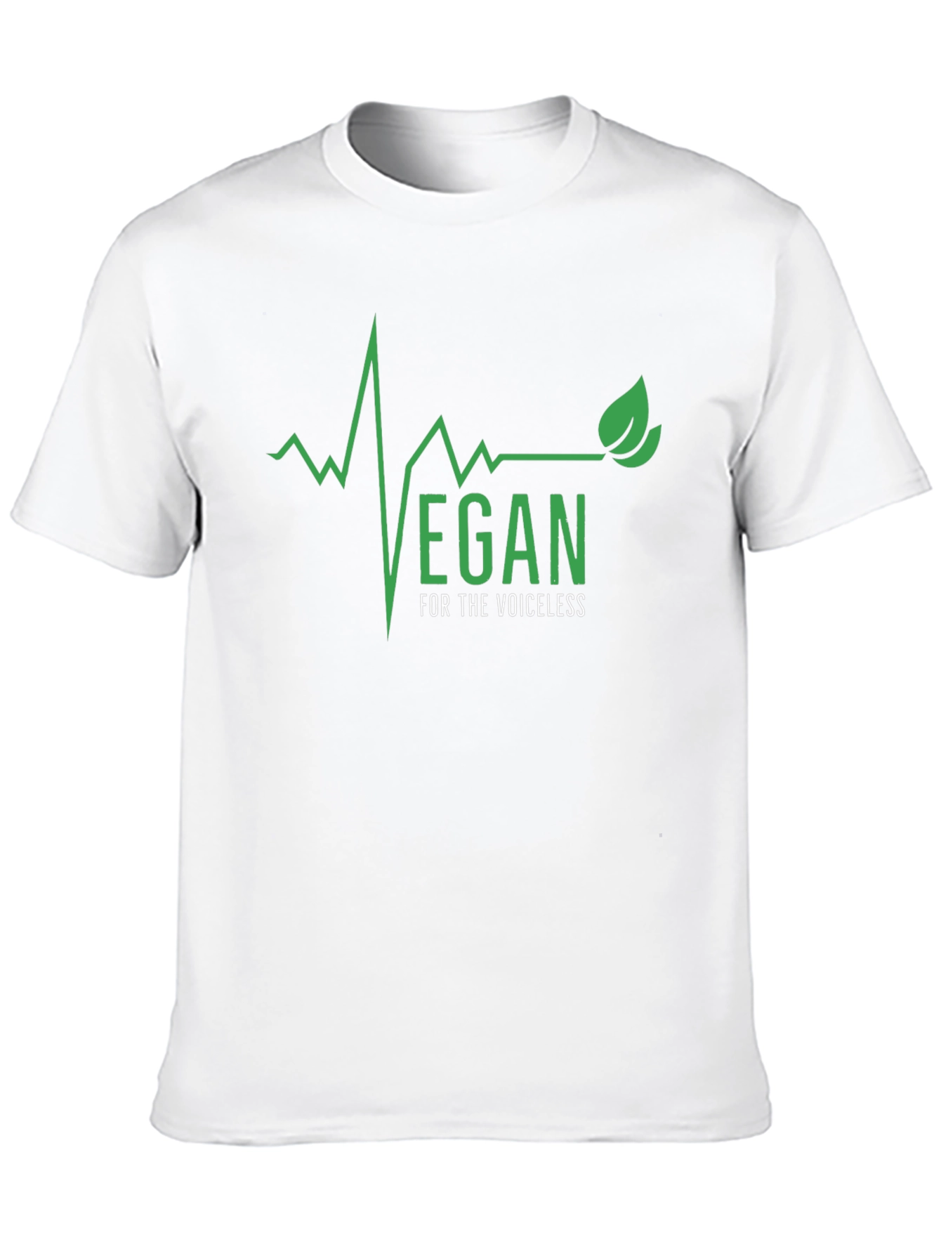 Vegan Heartbeat T-Shirt - For the Voiceless Tee