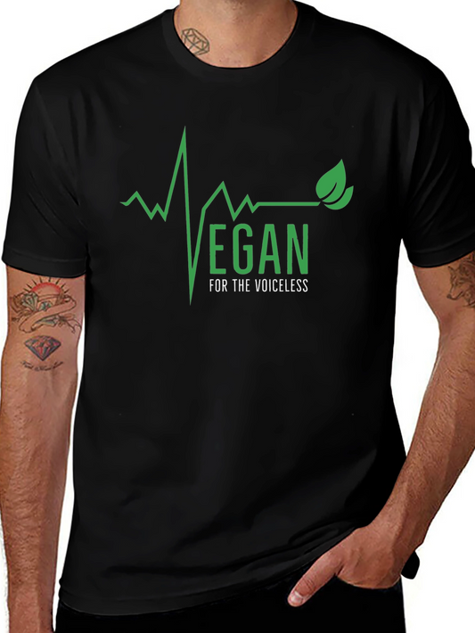 Vegan Heartbeat T-Shirt - For the Voiceless Tee