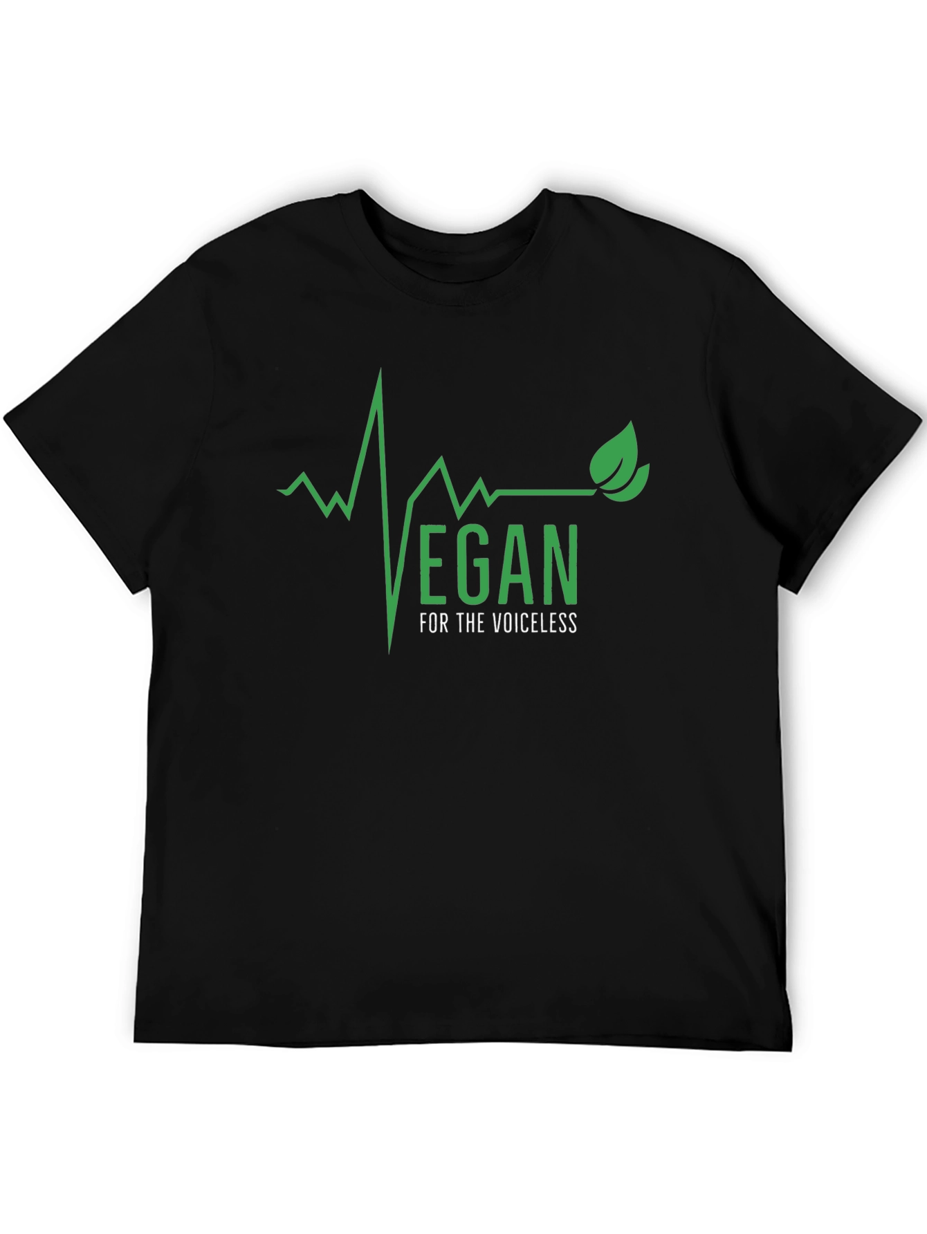 Vegan Heartbeat T-Shirt - For the Voiceless Tee