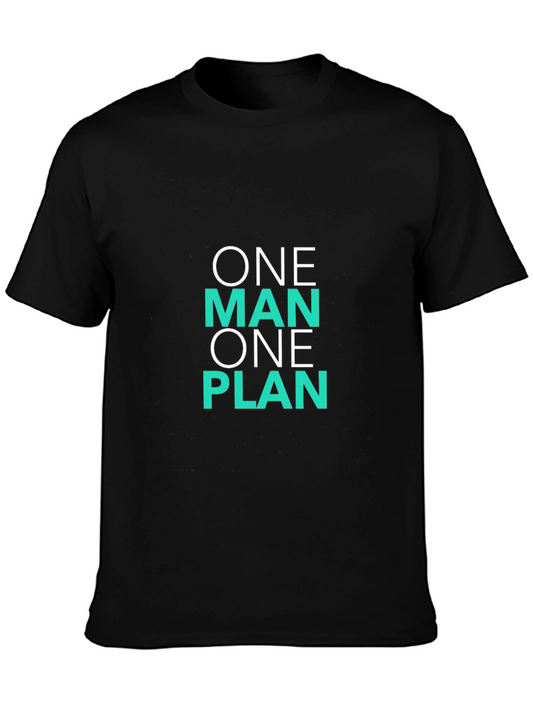 One Man One Plan Graphic Tee