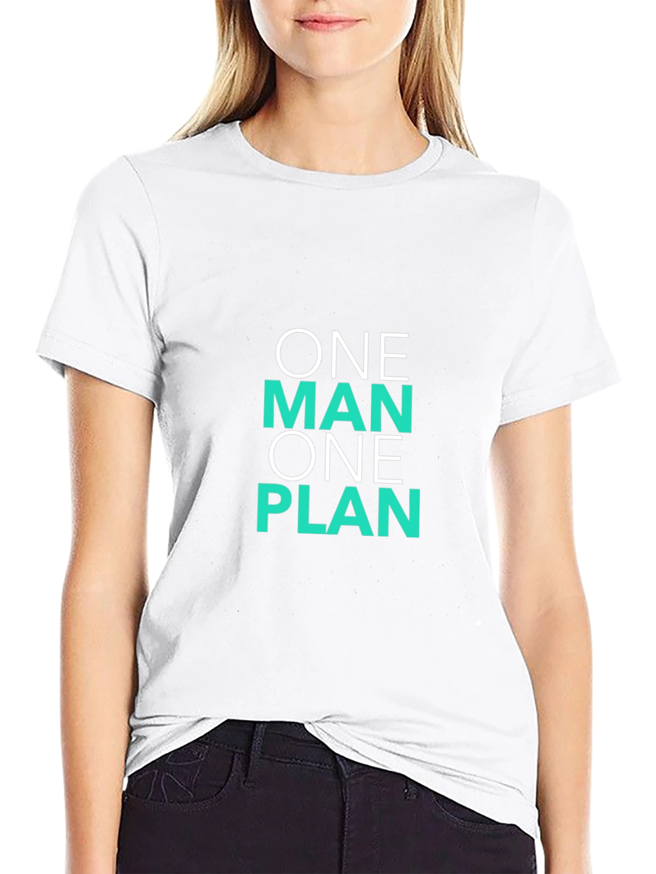 One Man One Plan Graphic Tee