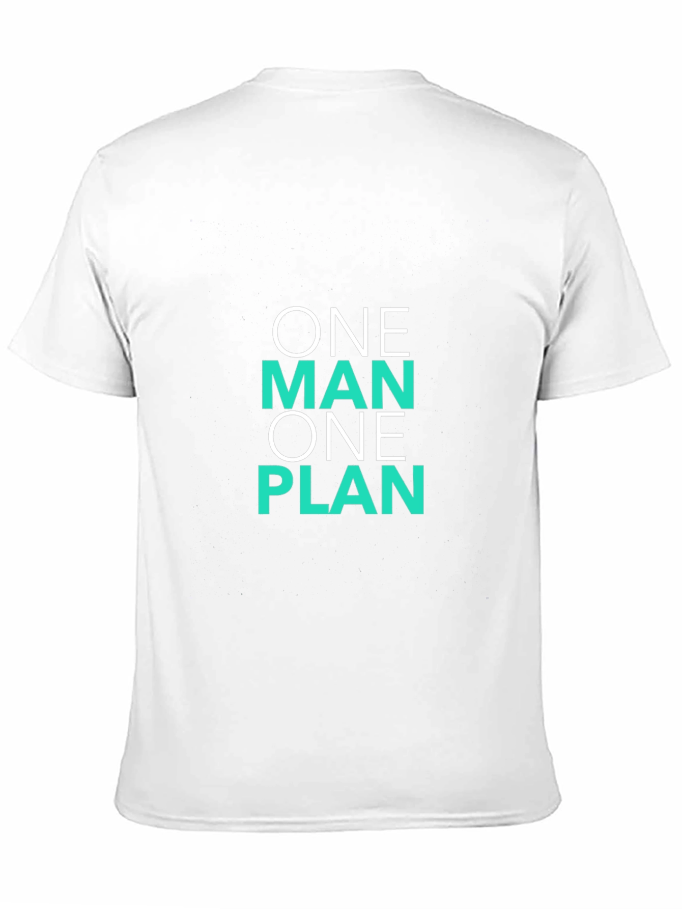 One Man One Plan Graphic Tee