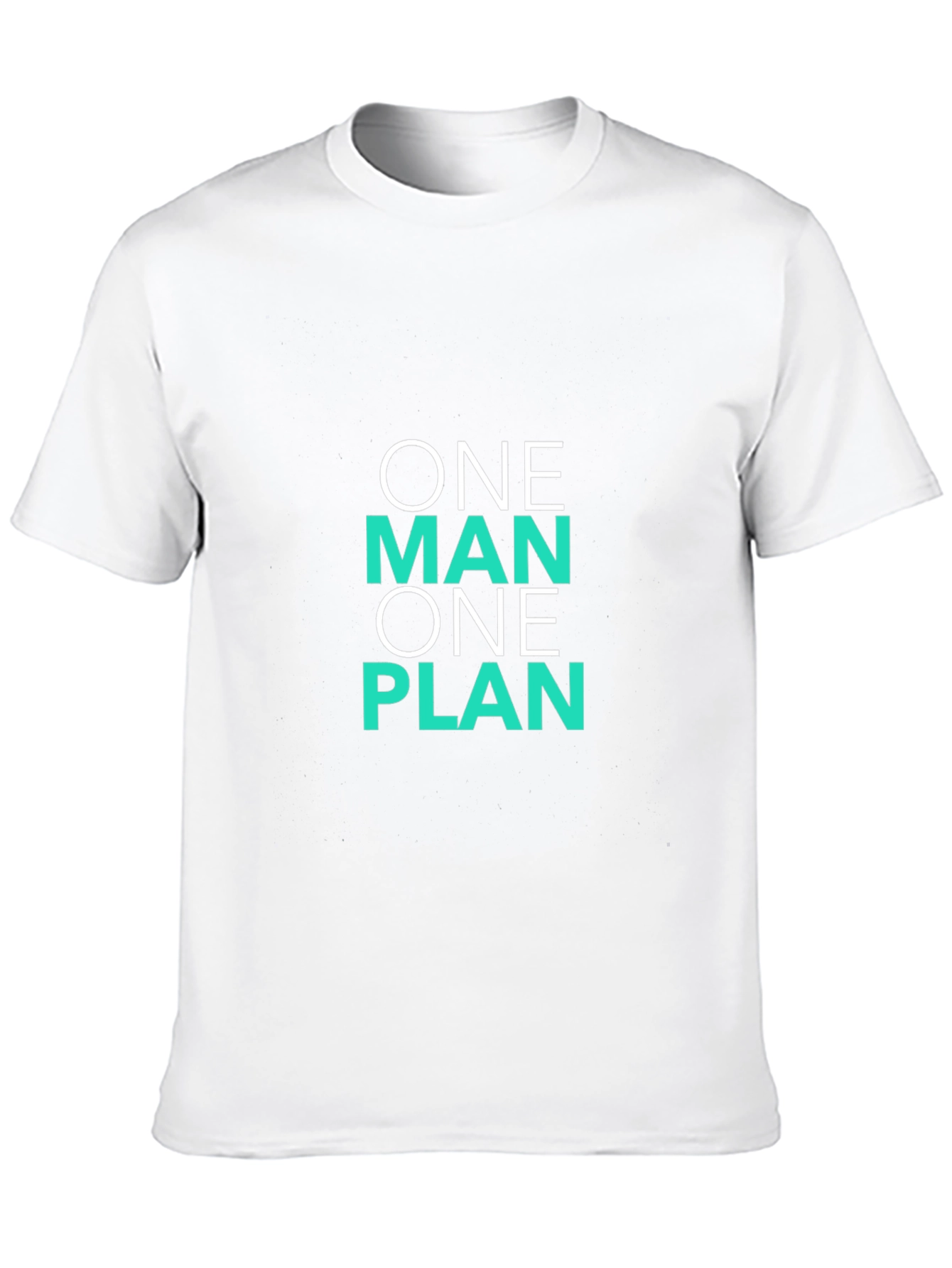 One Man One Plan Graphic Tee