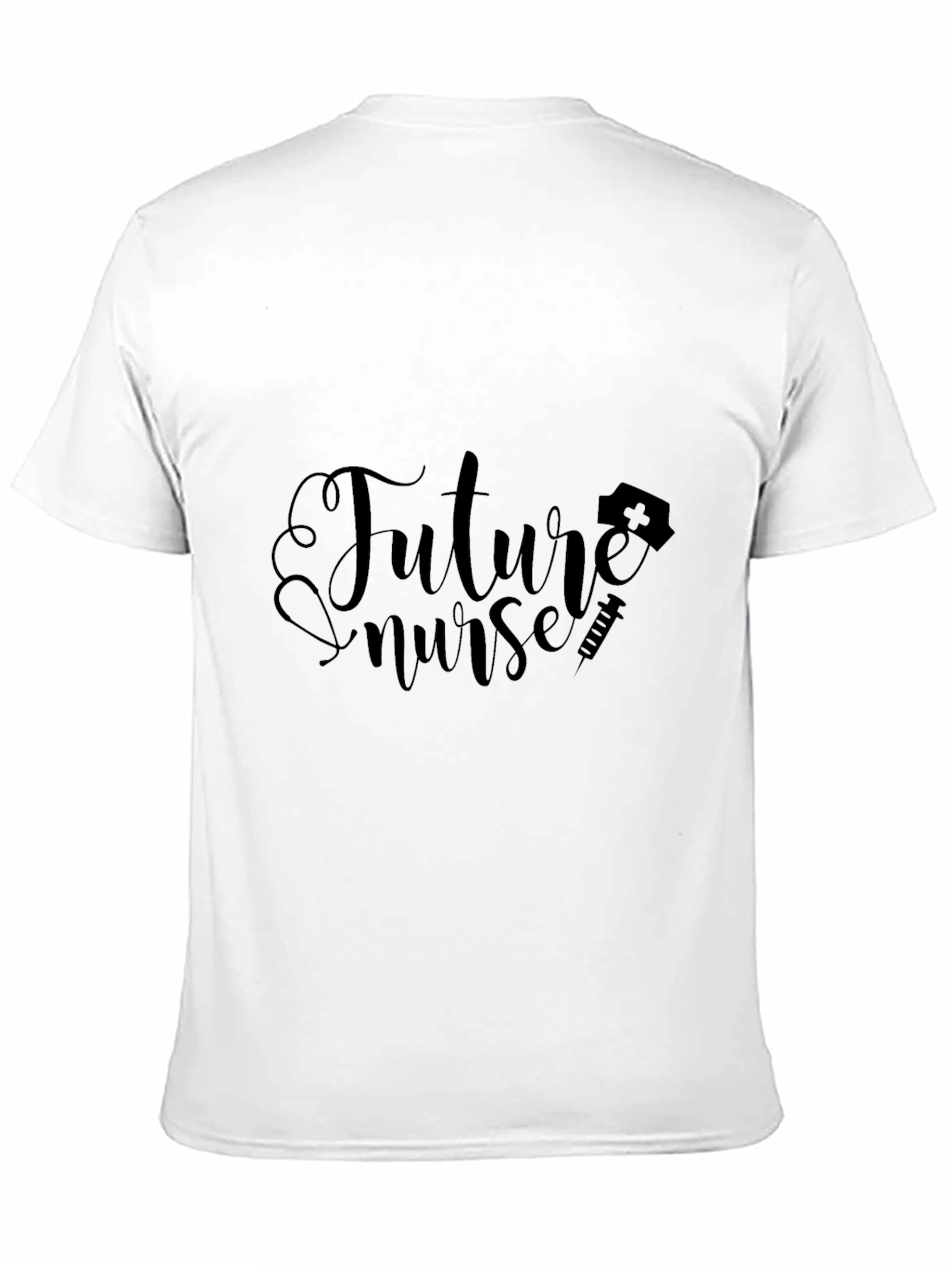 Future Nurse Graphic T-Shirt - Black