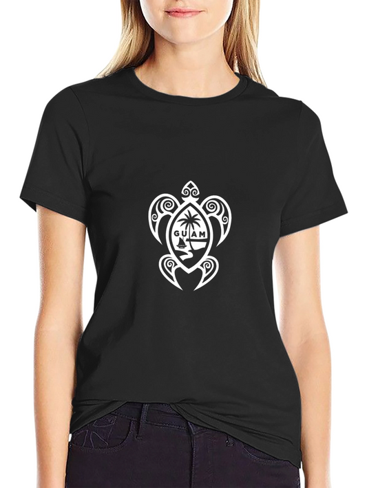 Guam Turtle Graphic Tee - Island Style Shirt