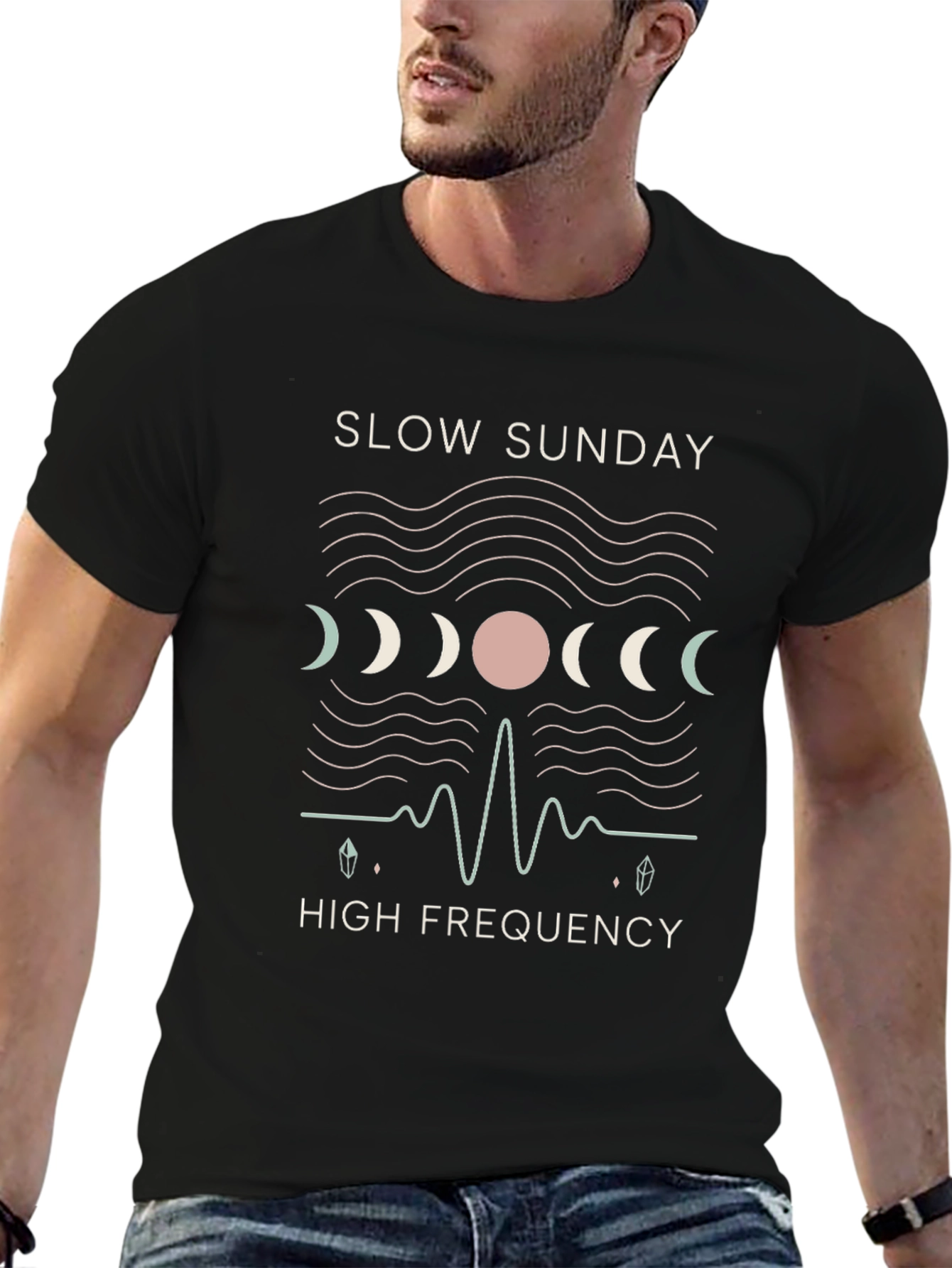 Slow Sunday High Frequency Graphic Tee