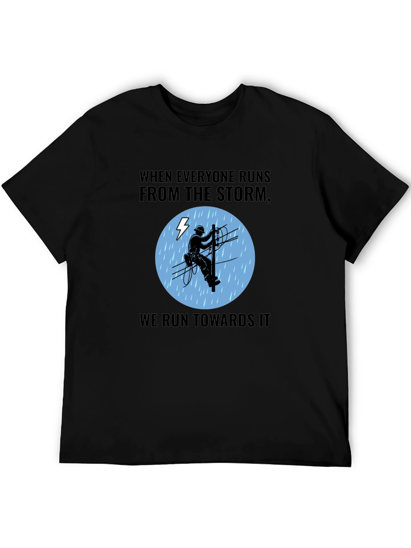 Lineman Storm T-Shirt - Power Worker