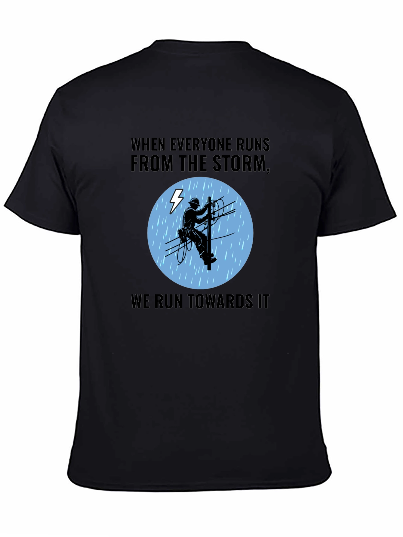Lineman Storm T-Shirt - Power Worker