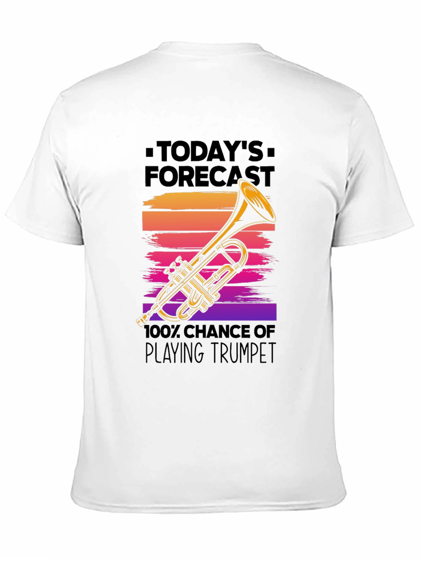 Trumpet Player Forecast T-Shirt