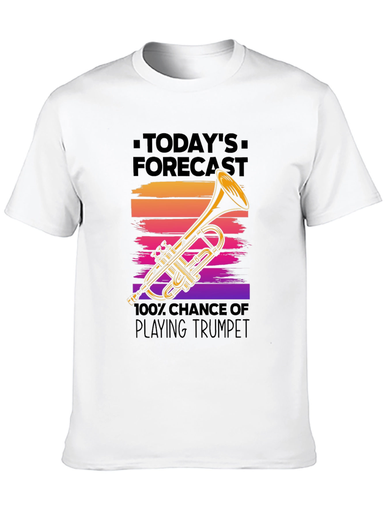 Trumpet Player Forecast T-Shirt