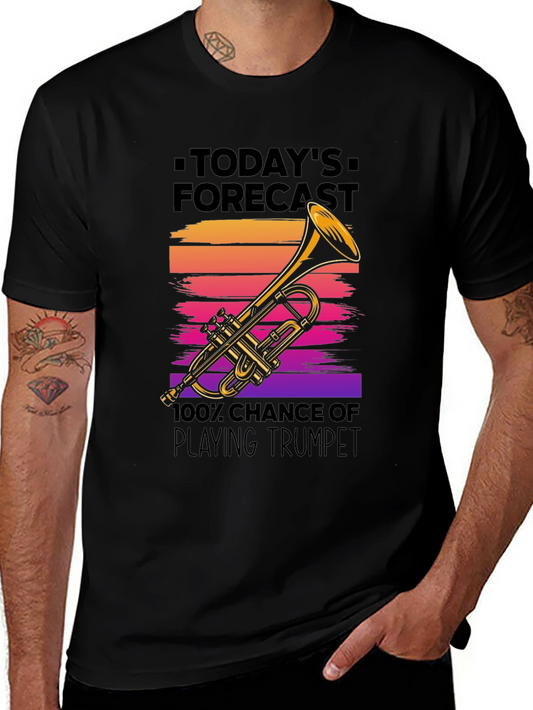 Trumpet Player Forecast T-Shirt