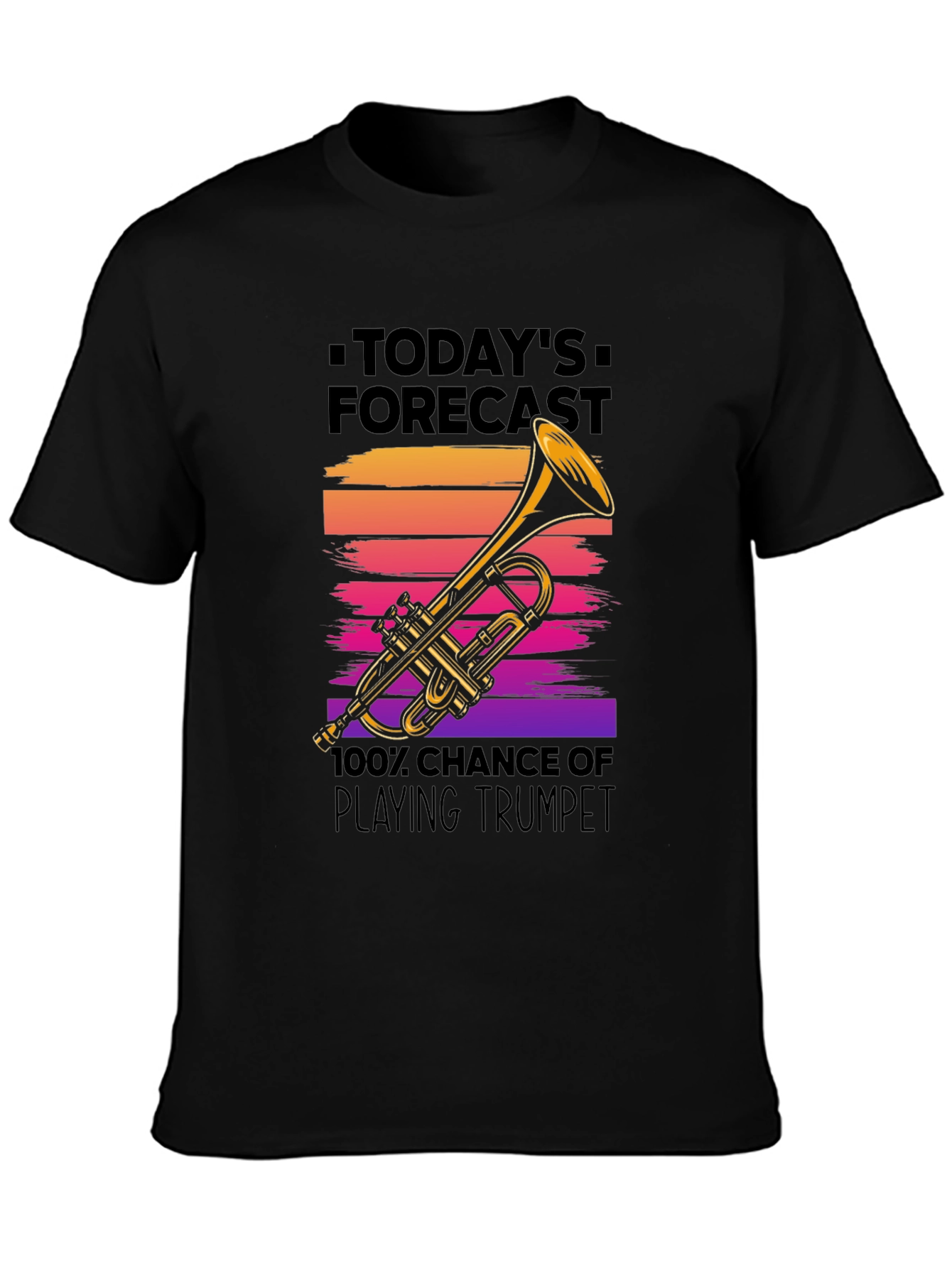 Trumpet Player Forecast T-Shirt