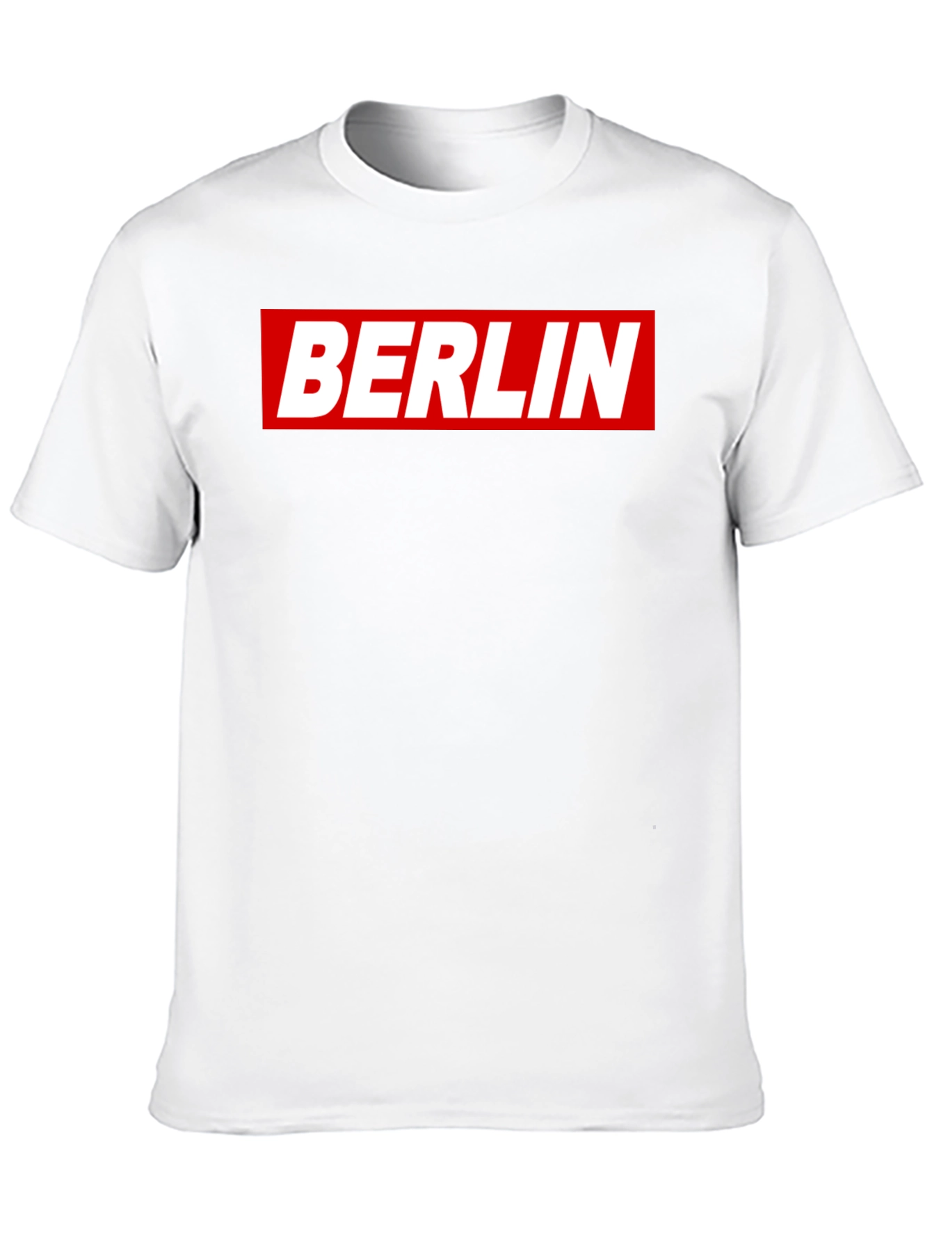 Berlin Box Logo Graphic T-Shirt - Bold City Style