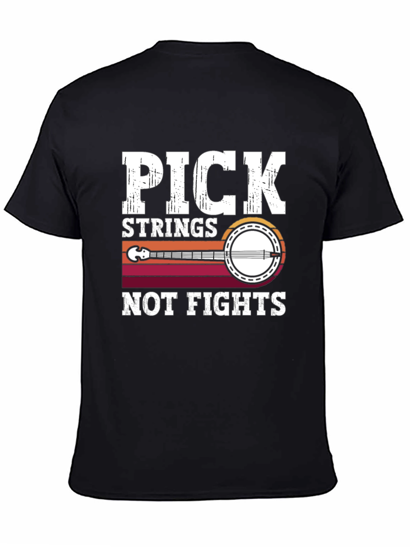 Pick Strings Not Fights Graphic Tee