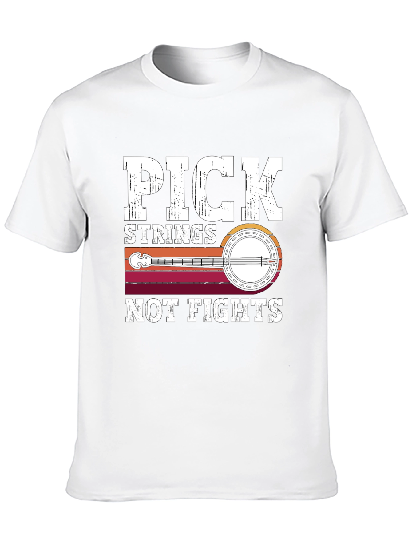 Pick Strings Not Fights Graphic Tee