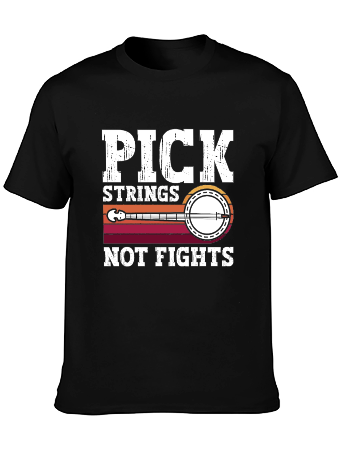 Pick Strings Not Fights Graphic Tee