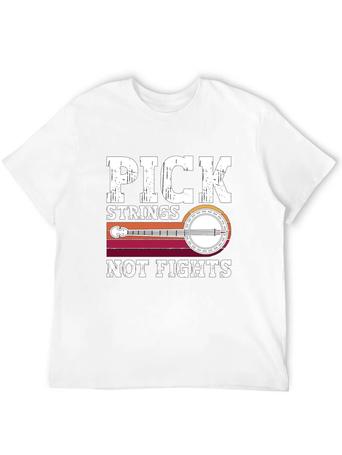 Pick Strings Not Fights Graphic Tee