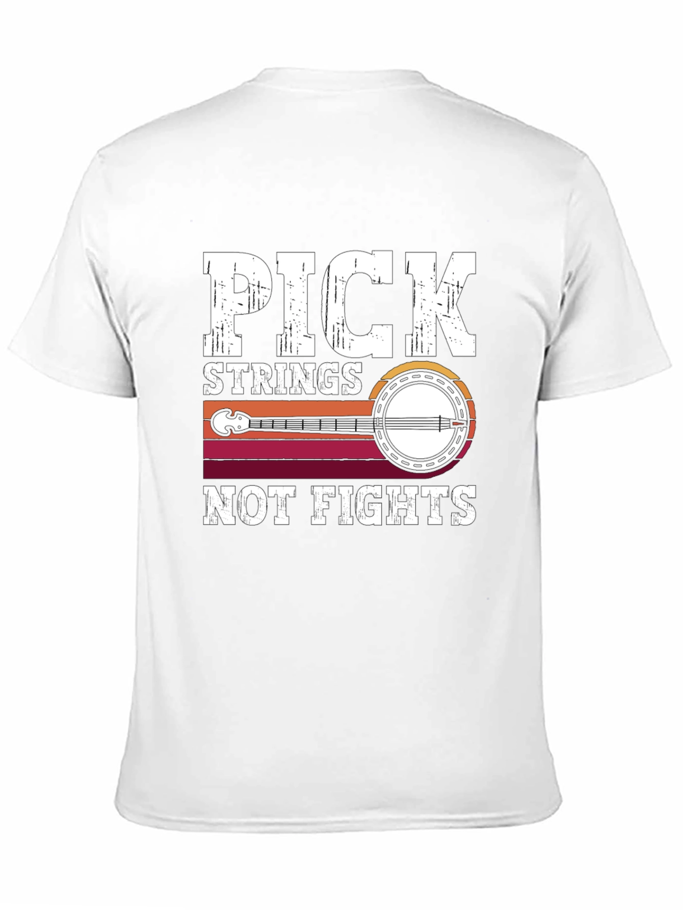 Pick Strings Not Fights Graphic Tee