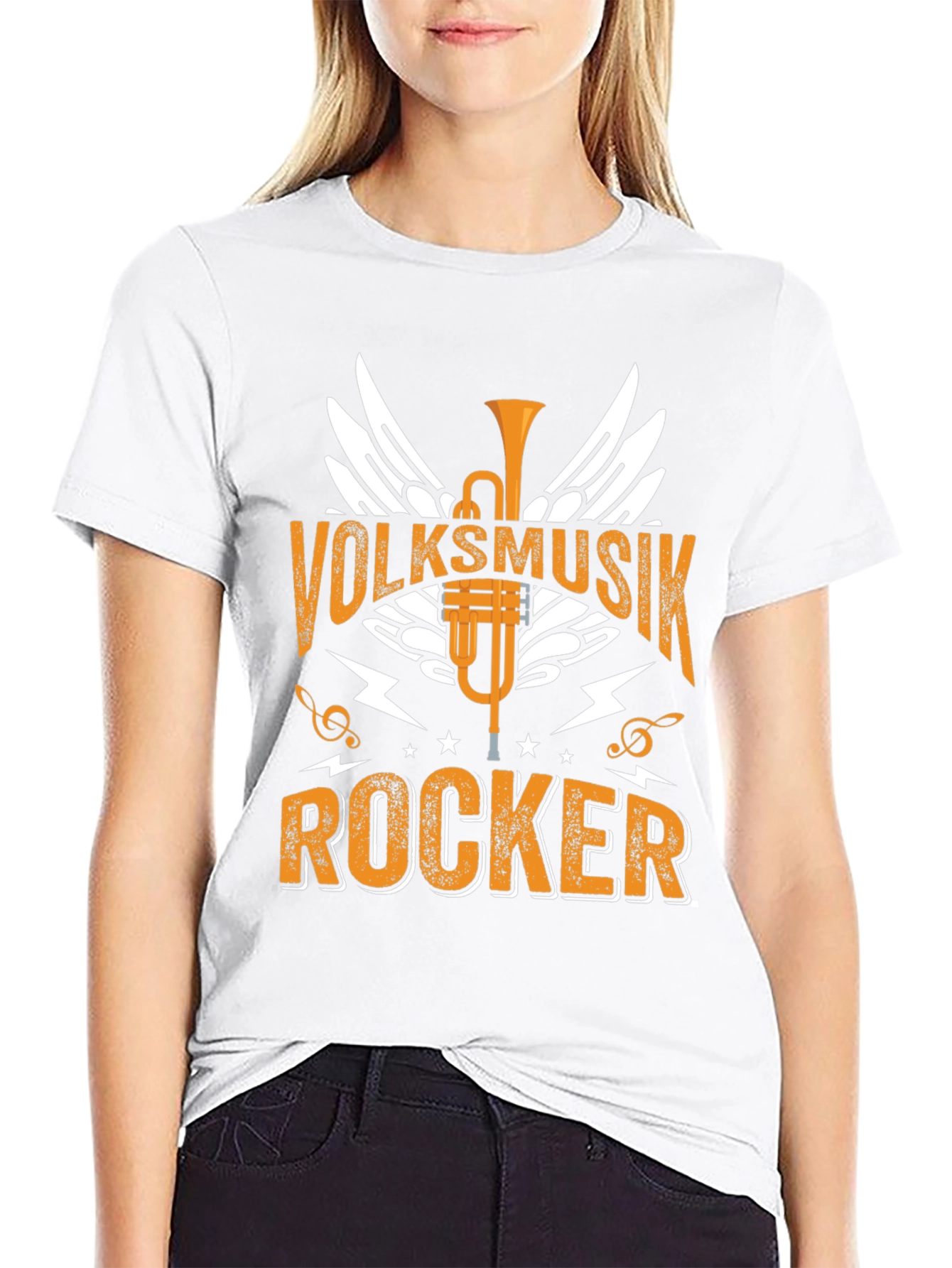 Volksmusik Rocker T-Shirt - Music Tee
