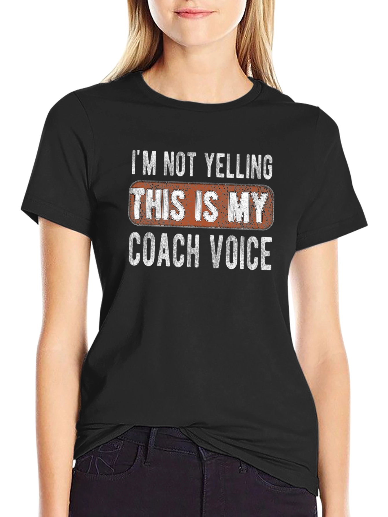 Coach Voice T-Shirt - Funny Slogan Tee