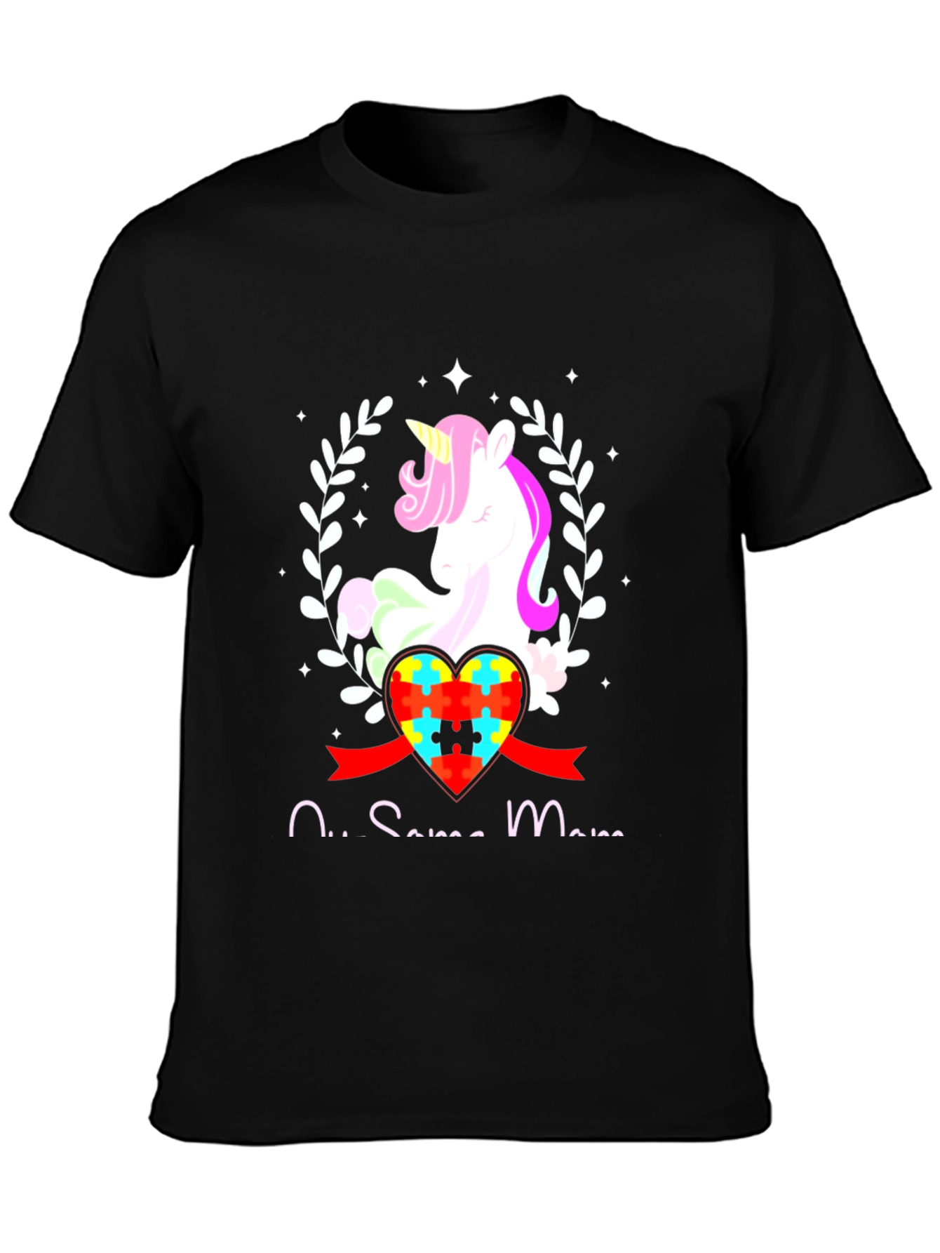 Autism Awareness Unicorn Heart T-Shirt