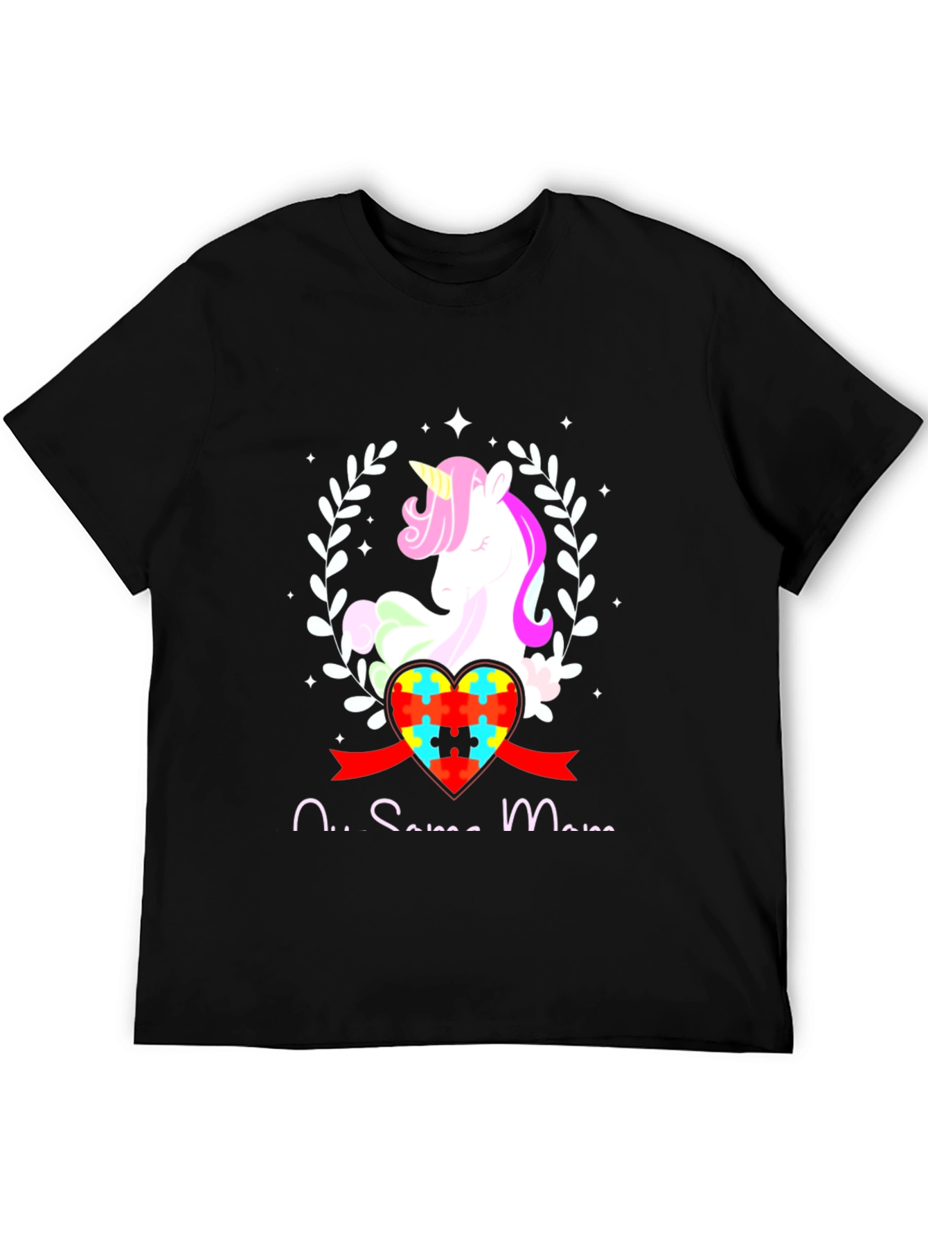 Autism Awareness Unicorn Heart T-Shirt