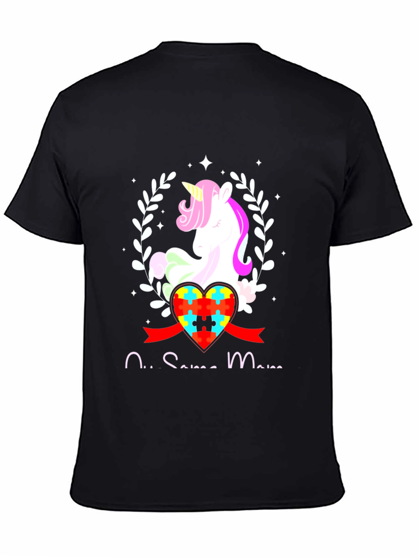 Autism Awareness Unicorn Heart T-Shirt