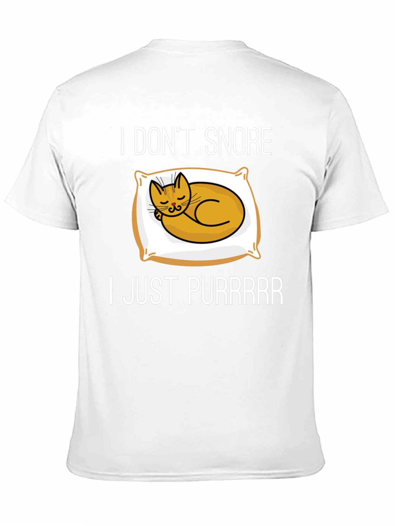 I Dont Snore Cat T-Shirt