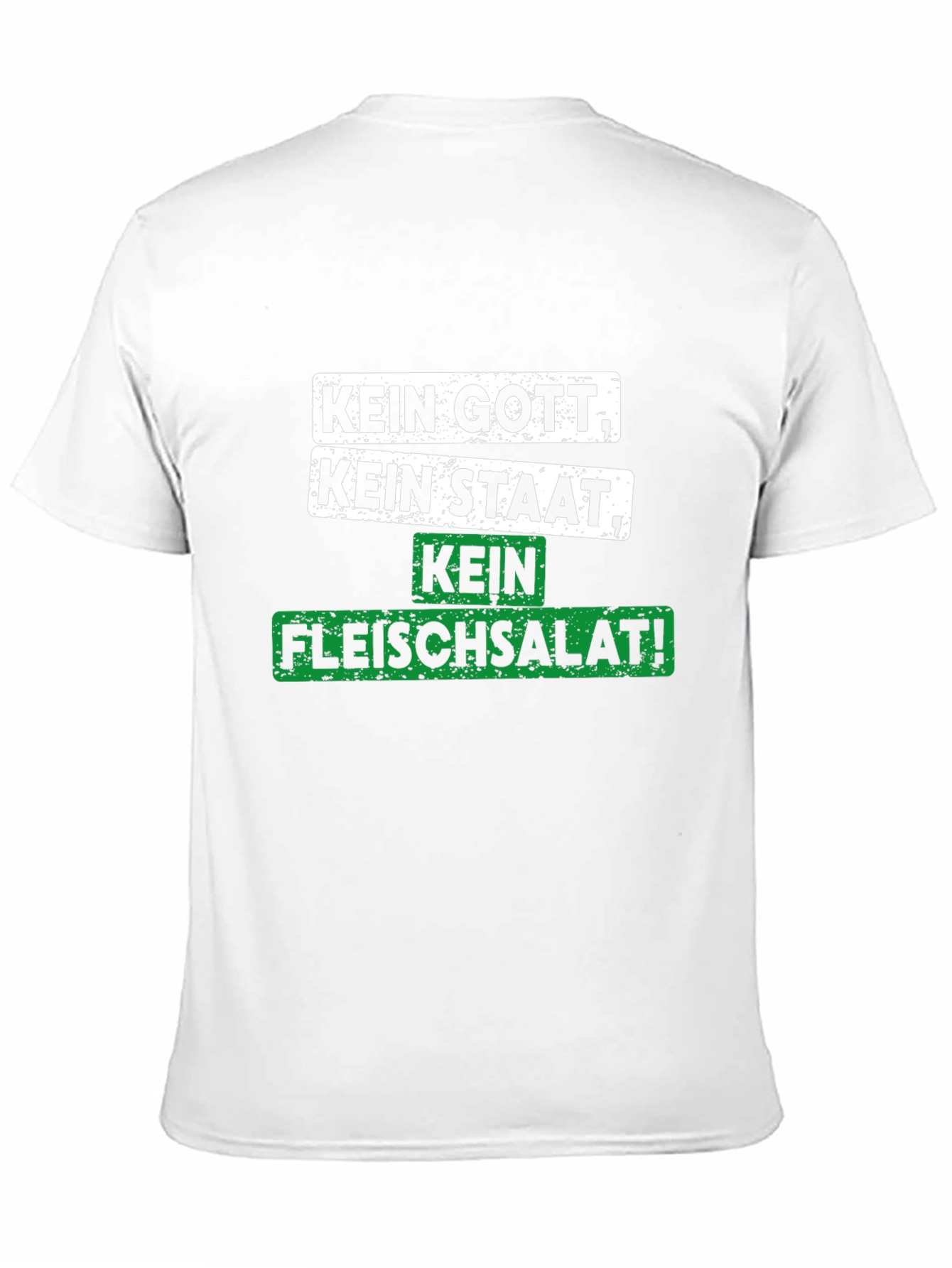 Kein Gott Kein Staat Kein Fleischsalat T-Shirt