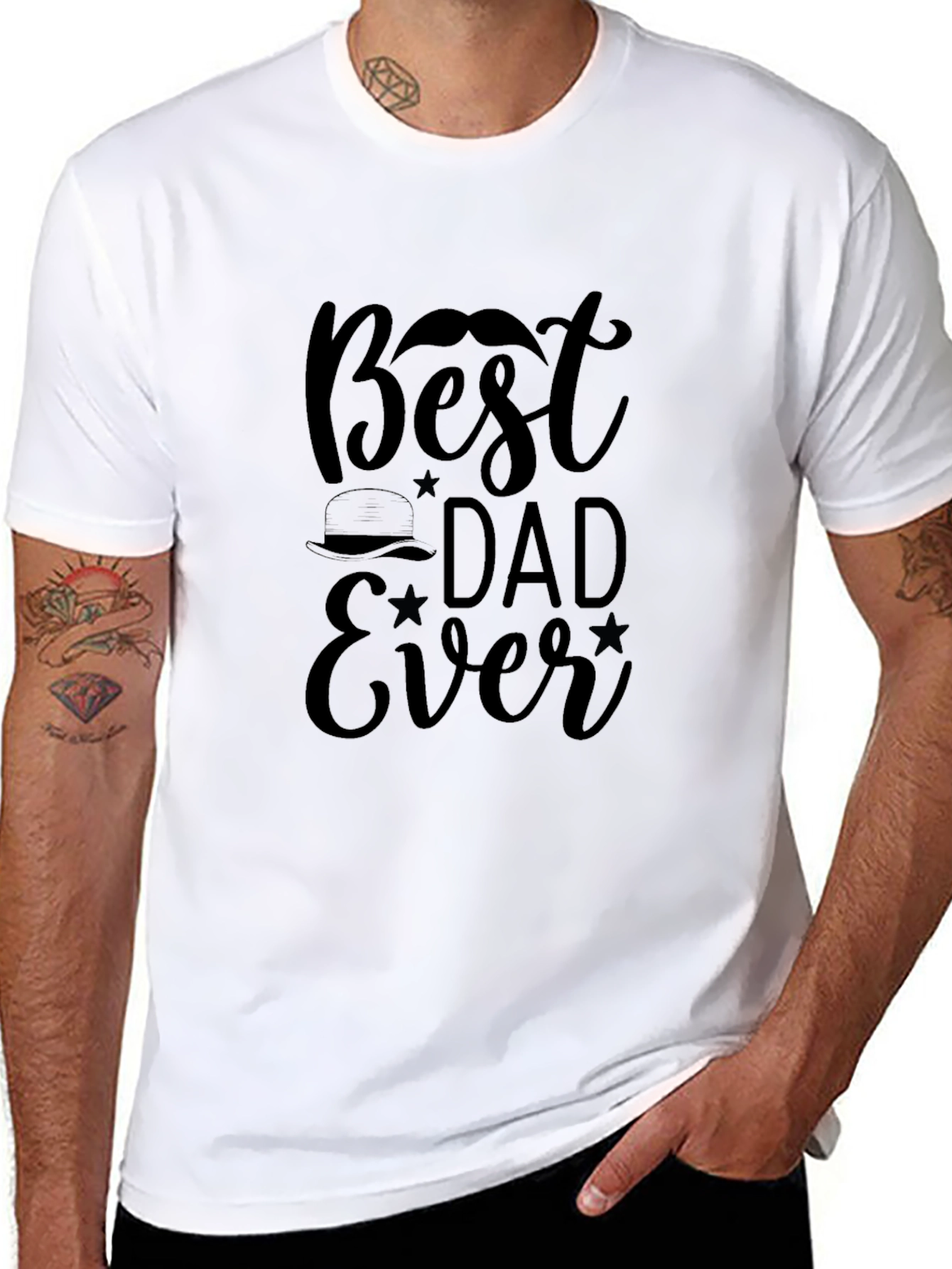 Best Dad Ever Graphic Tee