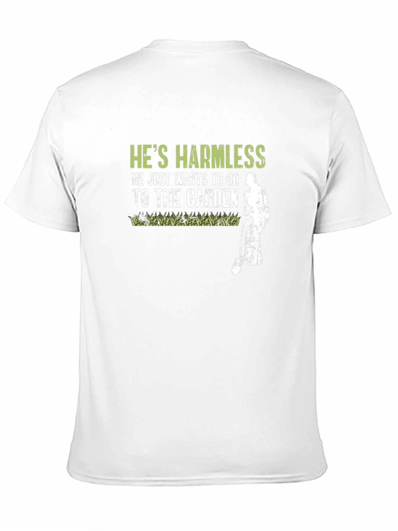Hes Harmless Gardener Graphic T-Shirt