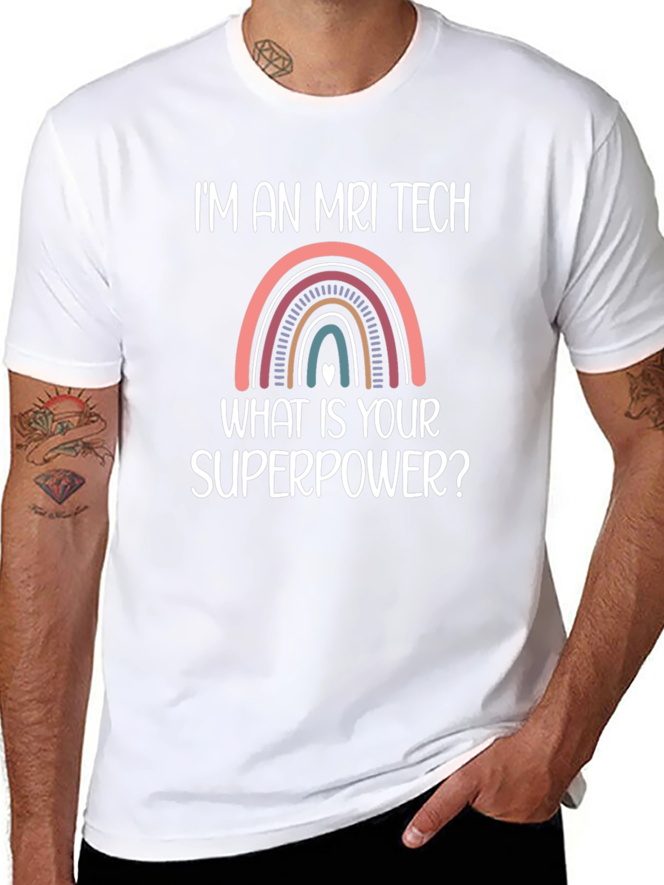 MRI Tech Superpower Graphic Tee