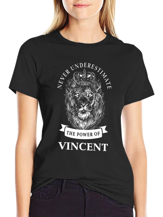 Never Underestimate Vincent Lion Graphic Tee