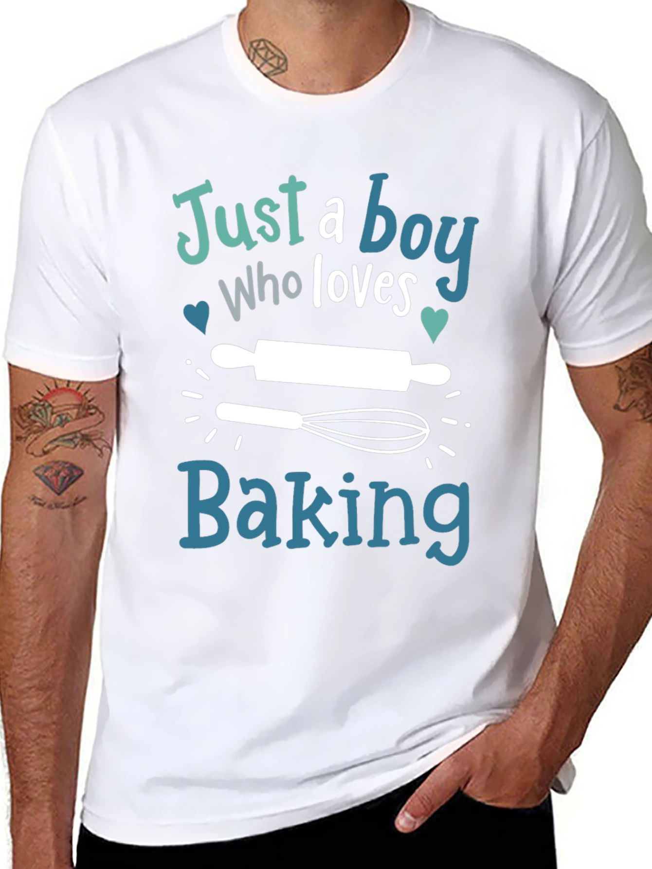 Just a Boy Who Loves Baking T-Shirt
