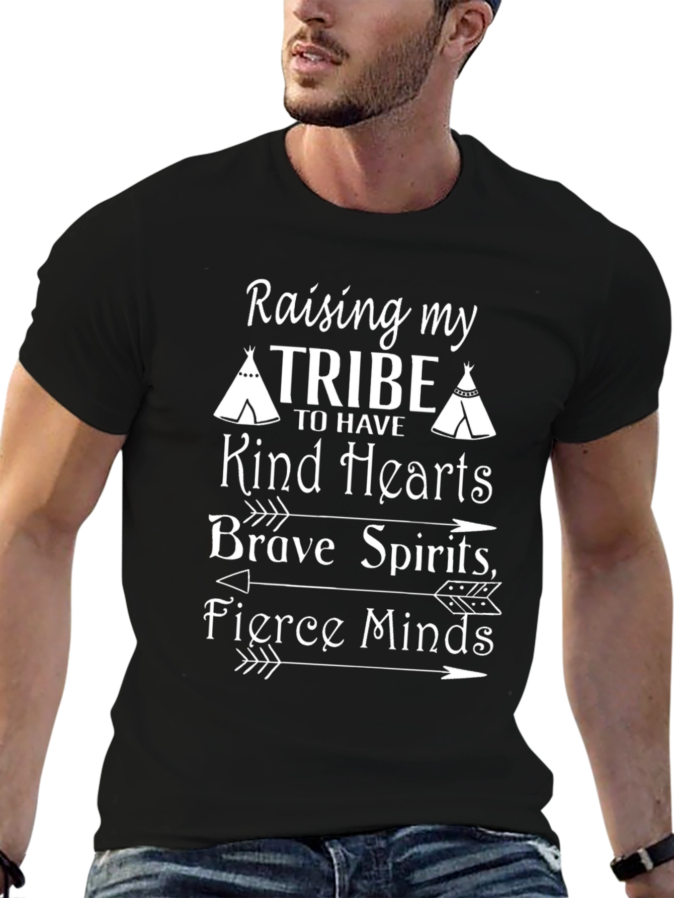 Raising My Tribe Graphic Tee - Kind Hearts