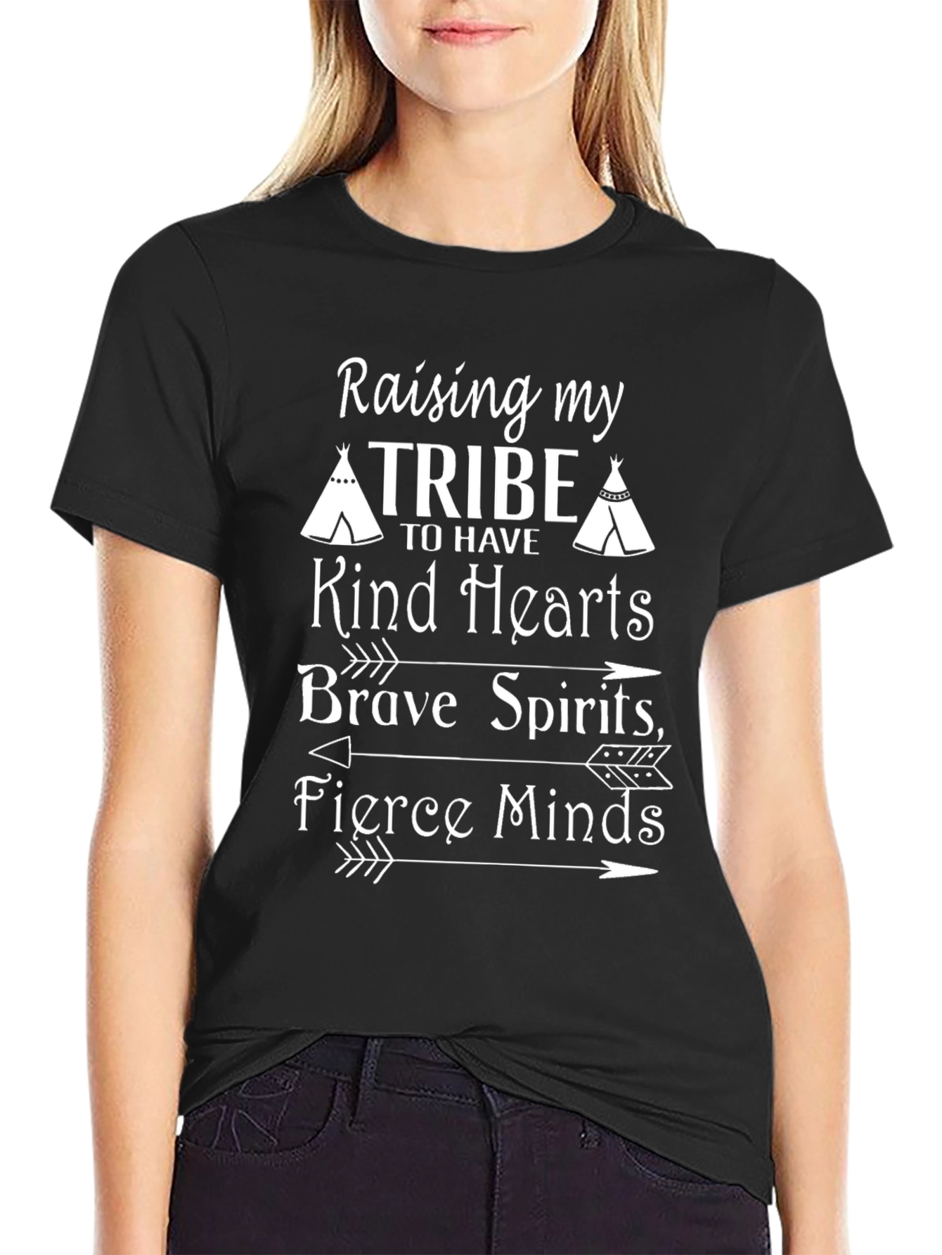 Raising My Tribe Graphic Tee - Kind Hearts