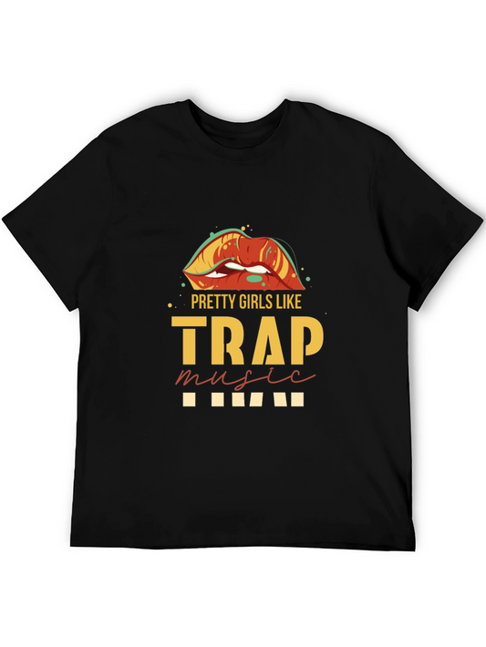 Trap Music Graphic Tee - Stylish Urban Fashion